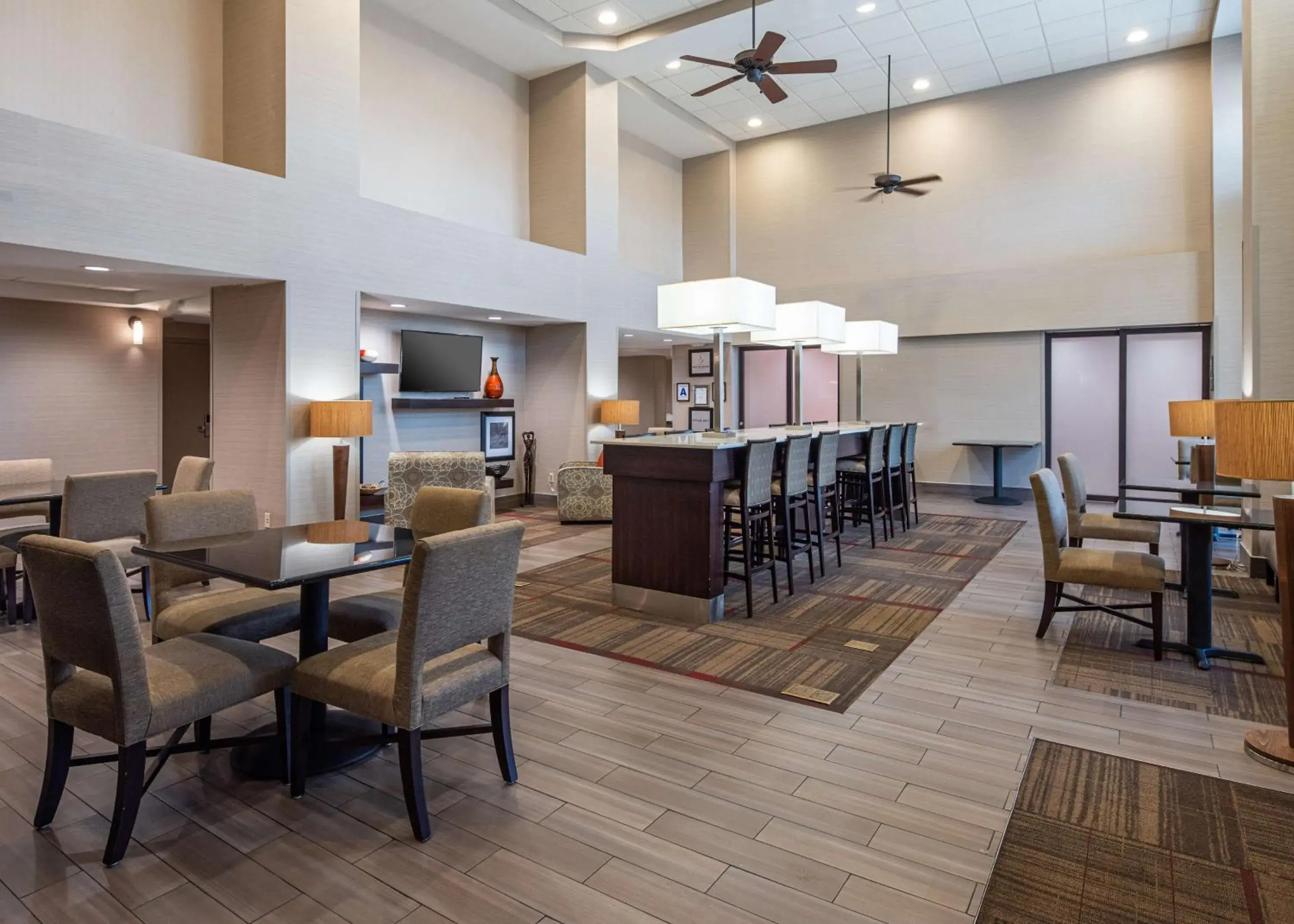 Lobby or reception in Hampton Inn & Suites Banning/Beaumont Lobby or reception in Hampton Inn & Suites Banning/Beaumont