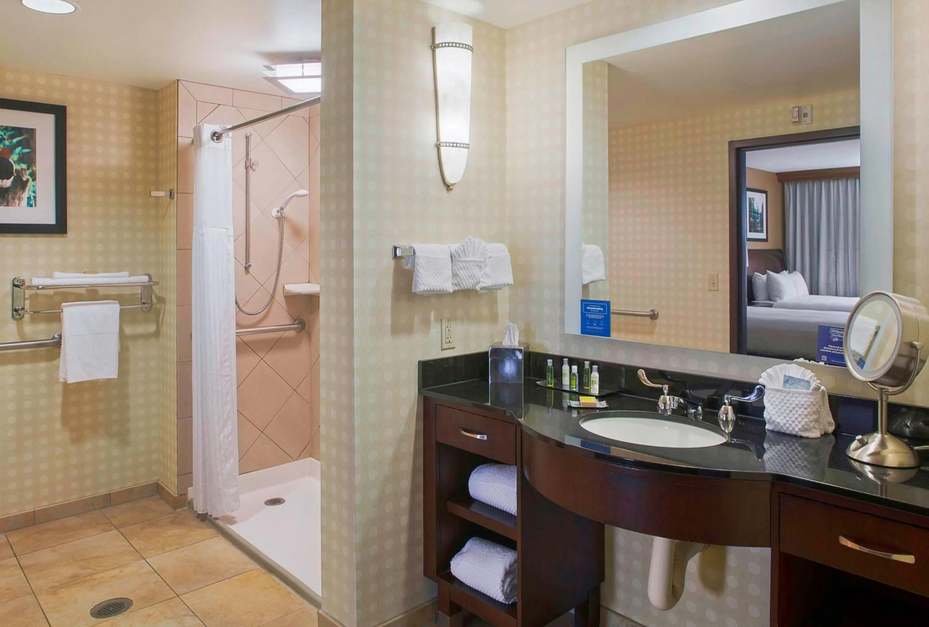 Bathroom in DoubleTree Suites by Hilton Bentonville