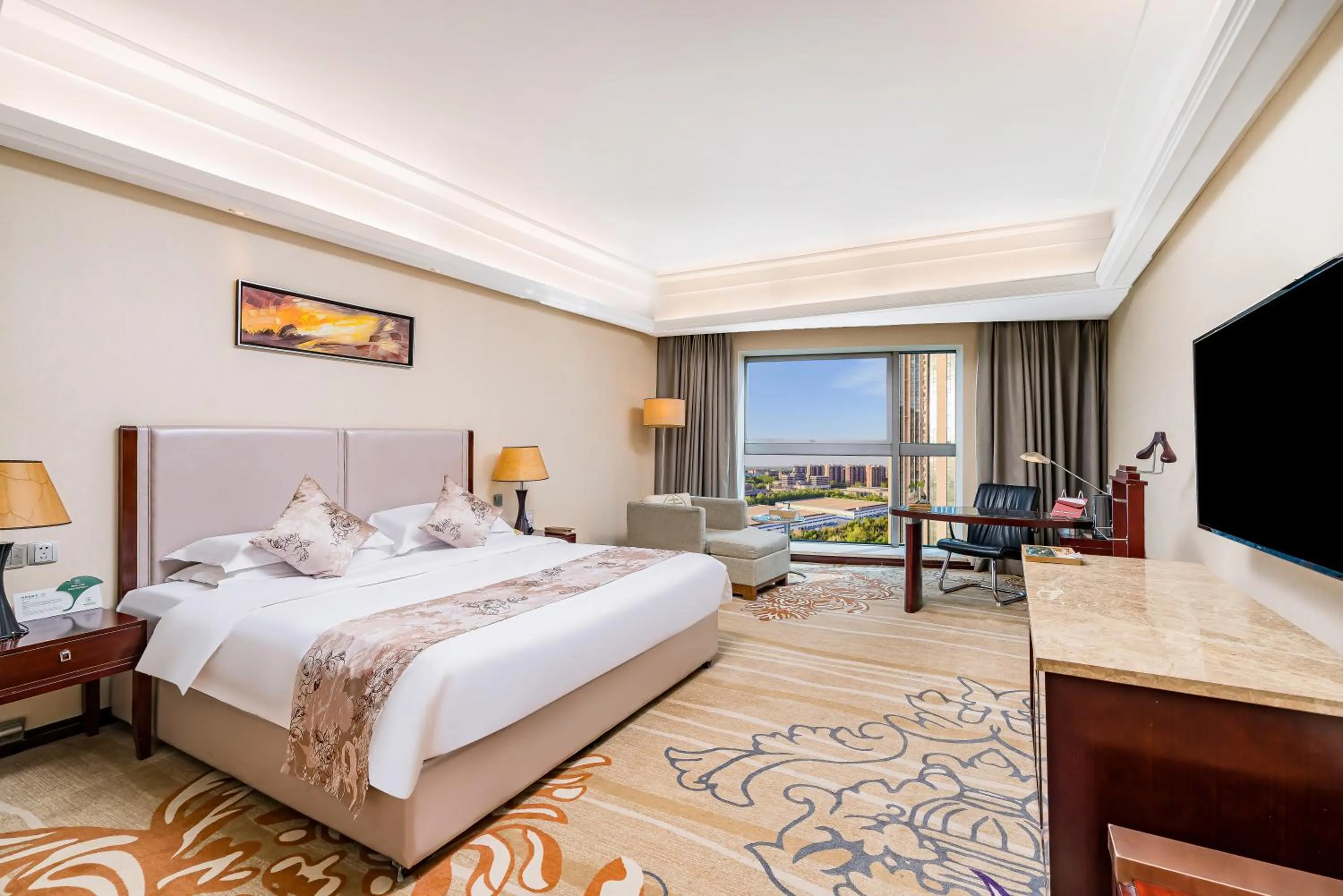 Bed in Langfang Arcadia International Hotel