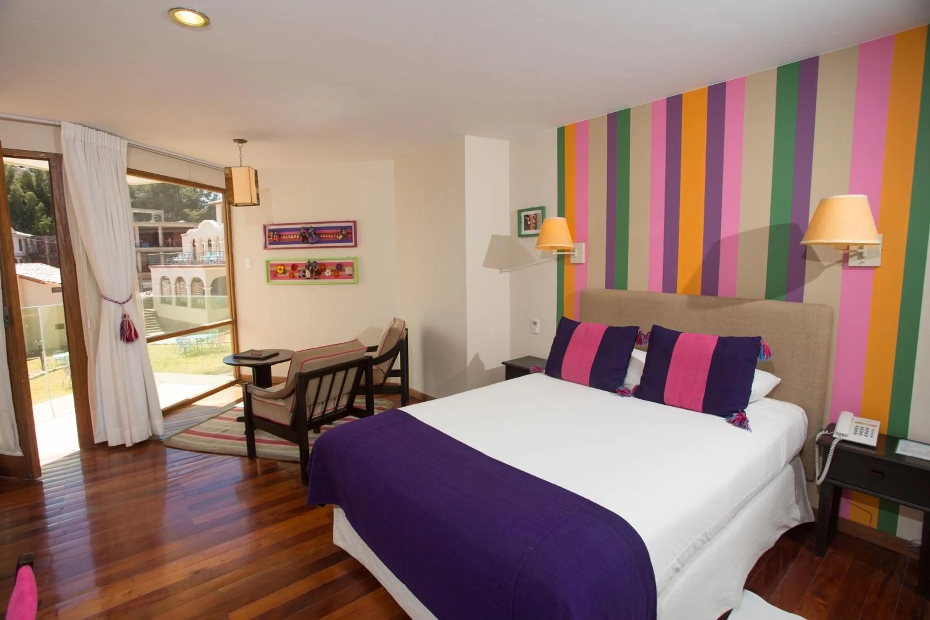 Photo of the whole room, Bed in Hotel Rosario Lago Titicaca