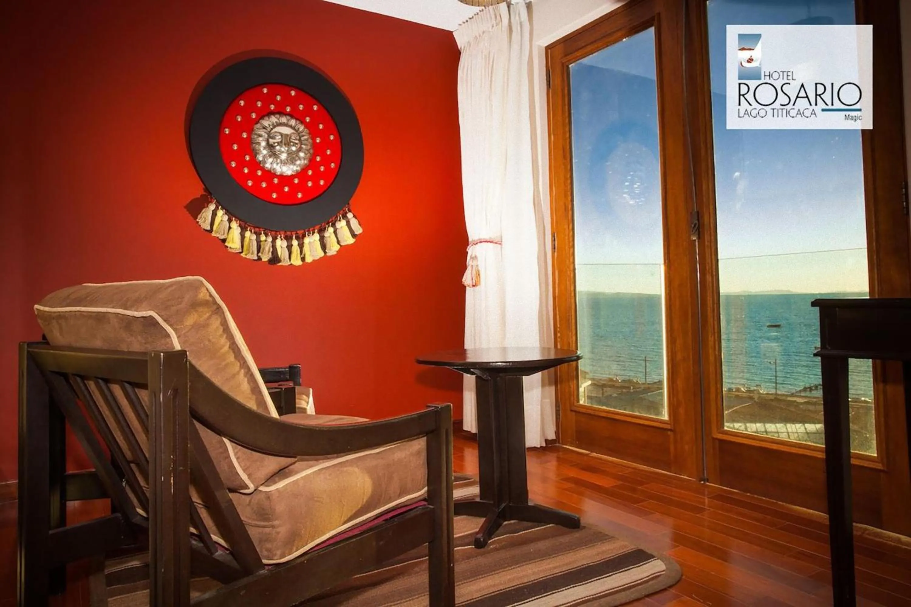 View (from property/room) in Hotel Rosario Lago Titicaca