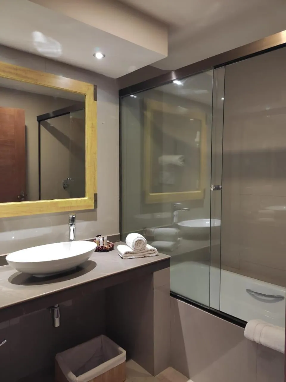 Bathroom in Hotel Rosario Lago Titicaca