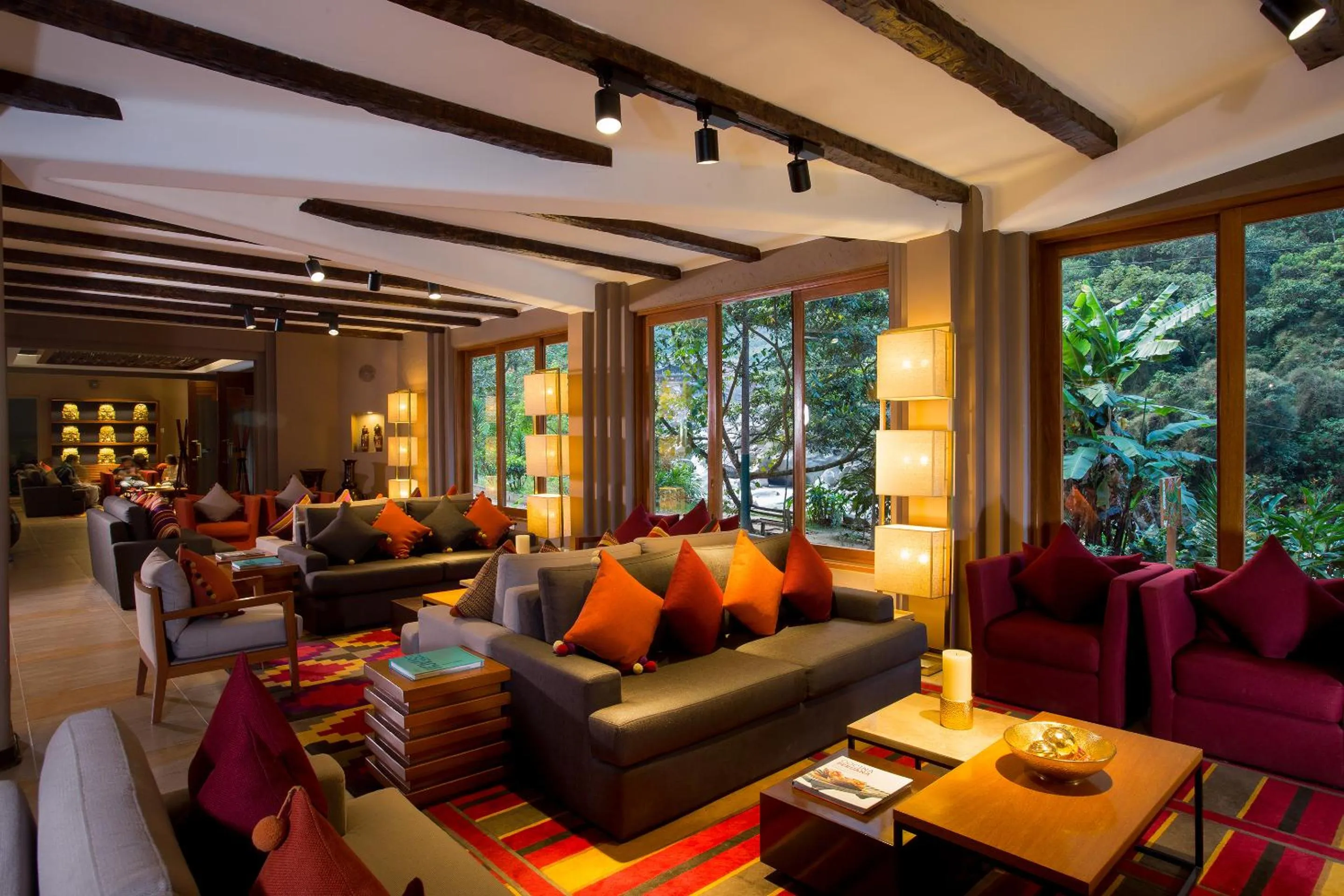 Lobby or reception in Sumaq Machu Picchu Hotel