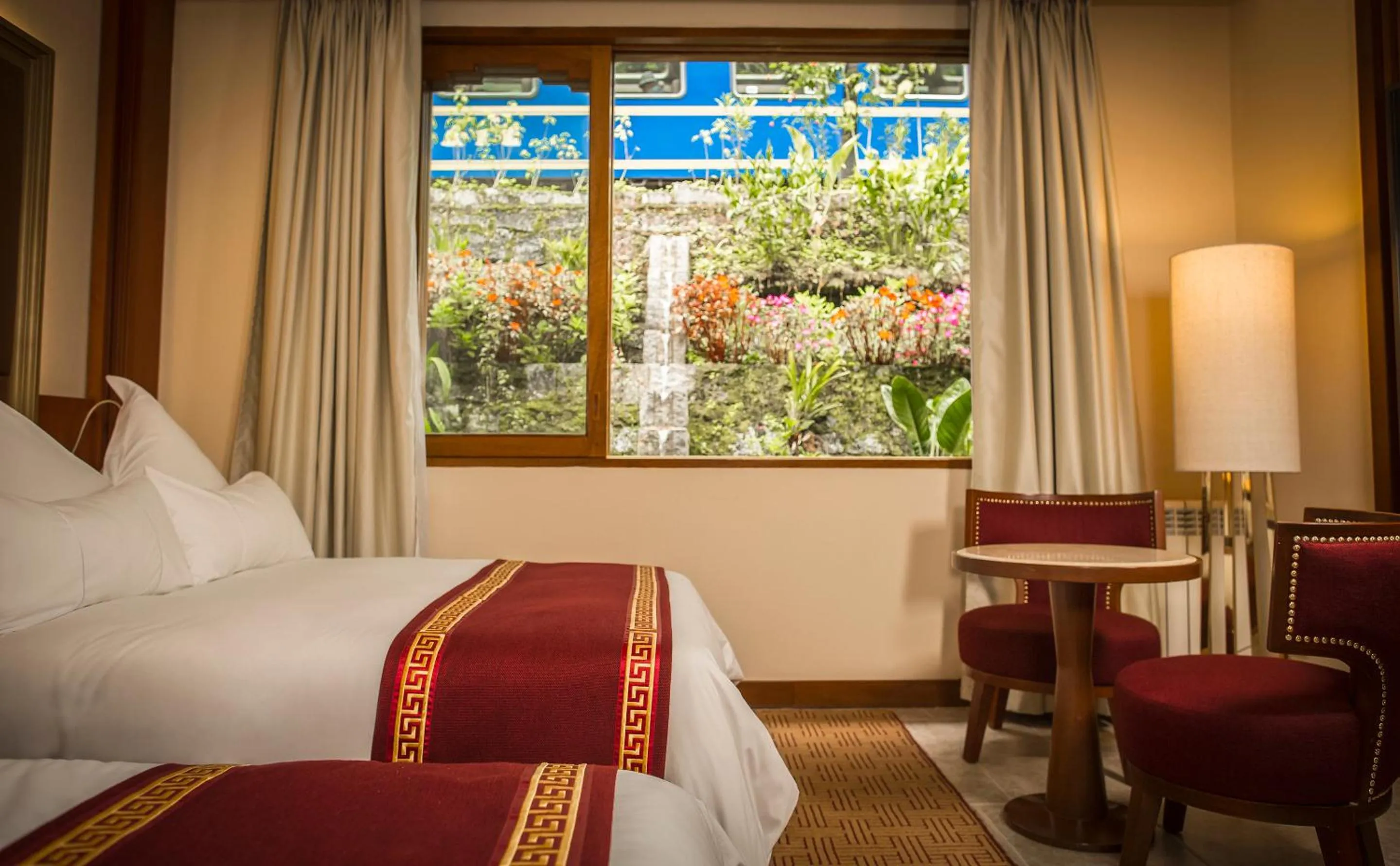 Garden view, Bed in Sumaq Machu Picchu Hotel