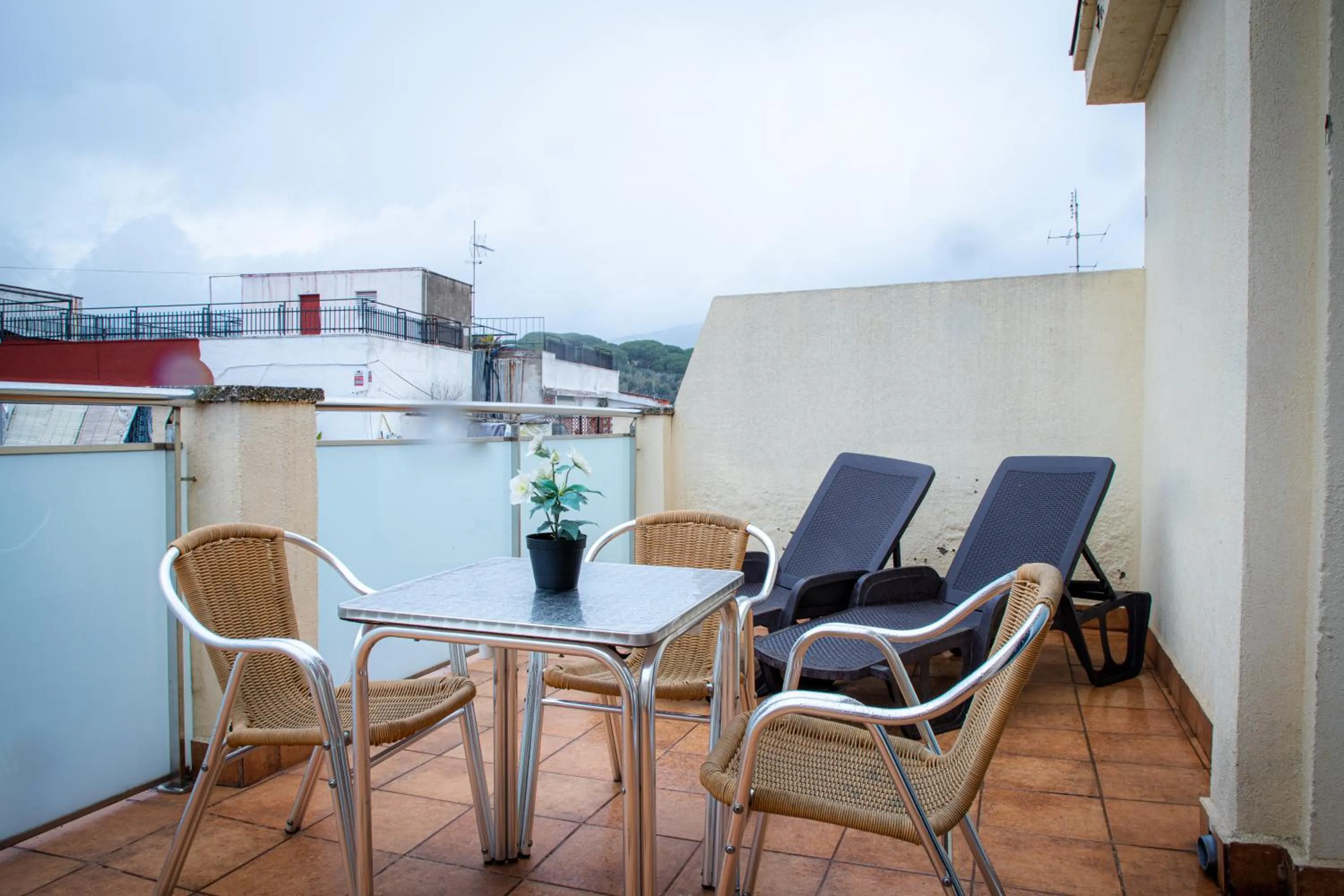 Patio in Apartamentos Comfort Calella