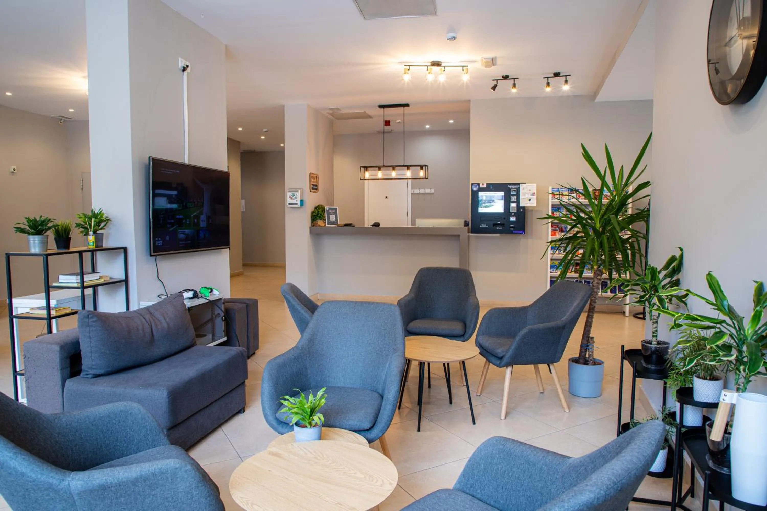 Lobby or reception in Apartamentos Comfort Calella