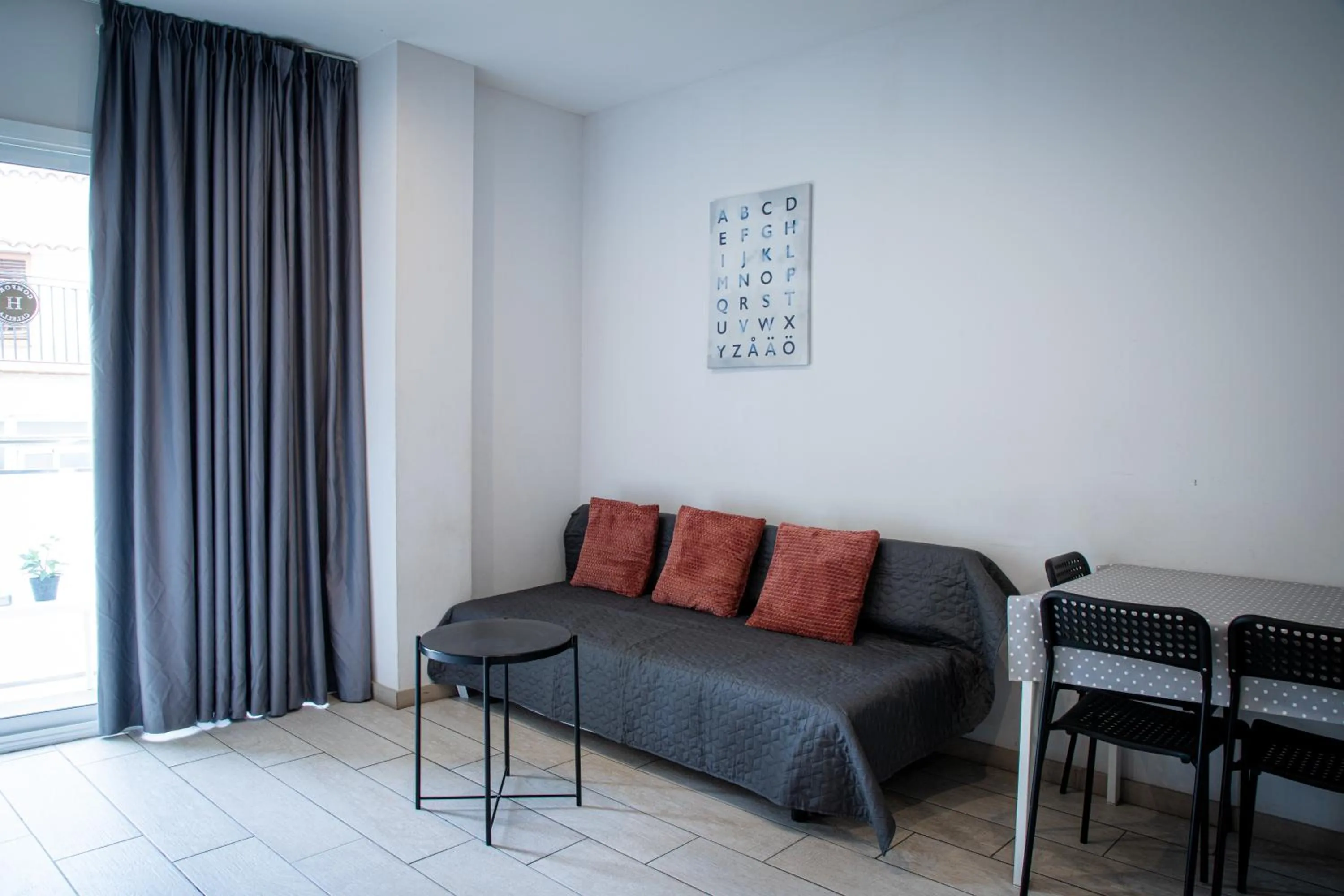 Living room in Apartamentos Comfort Calella