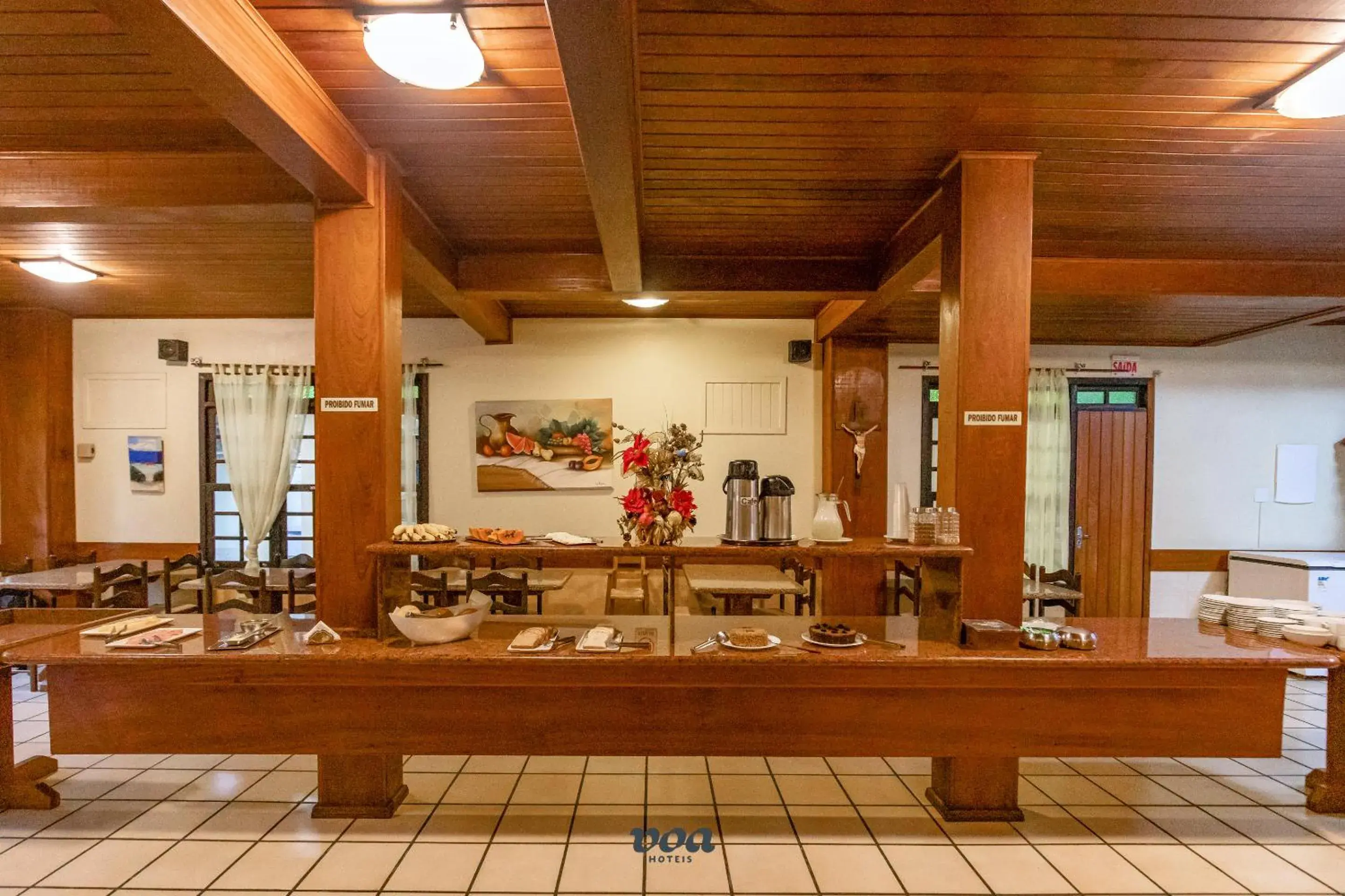 Buffet breakfast in VOA Samuka Hotel Buffet breakfast in VOA Samuka Hotel