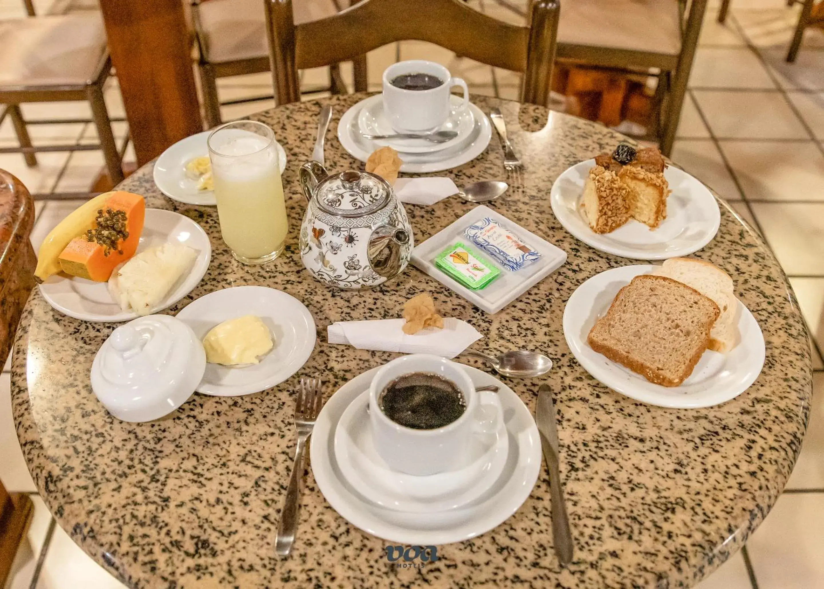 Breakfast in VOA Samuka Hotel Breakfast in VOA Samuka Hotel