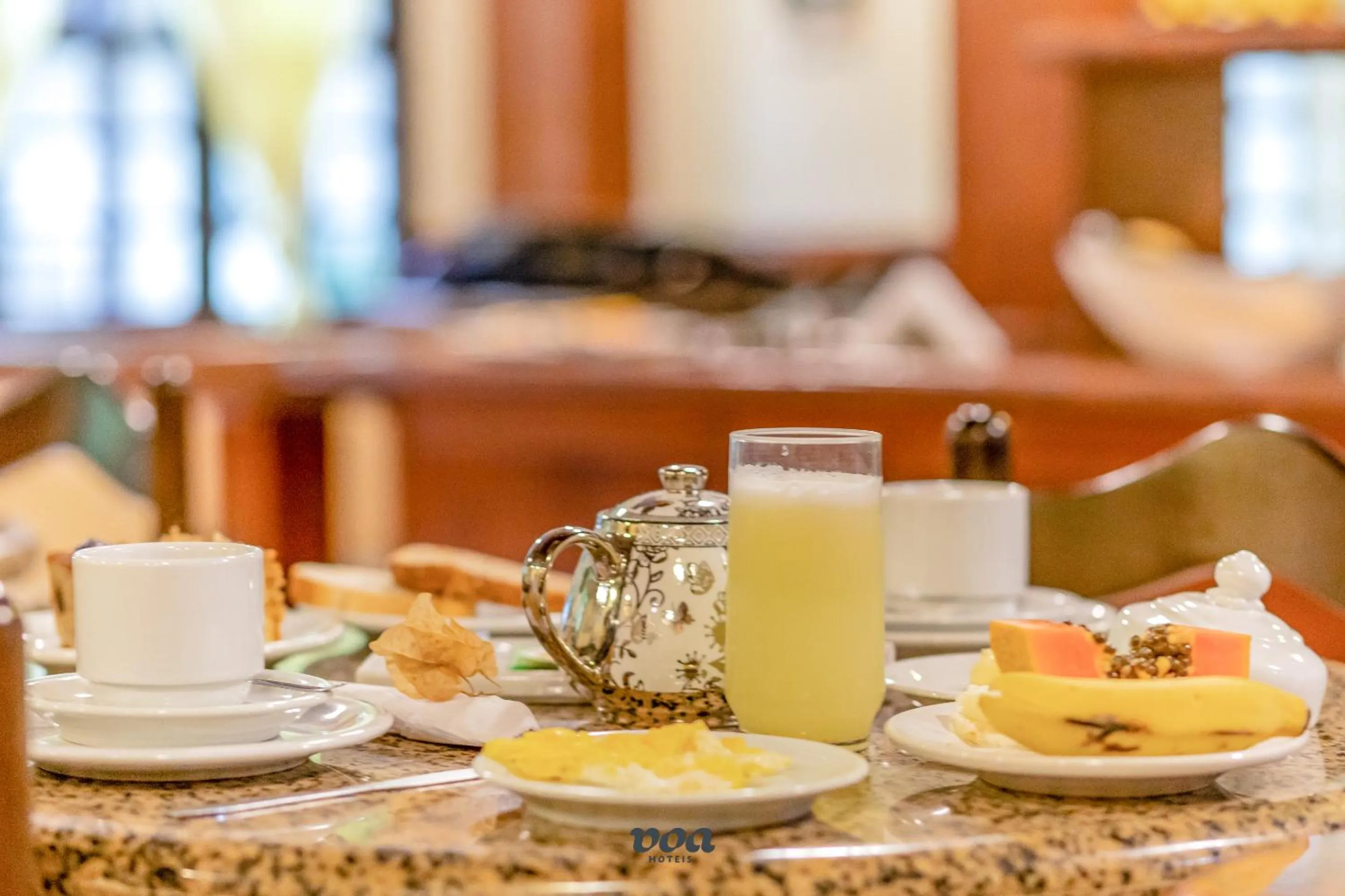 Buffet breakfast in VOA Samuka Hotel