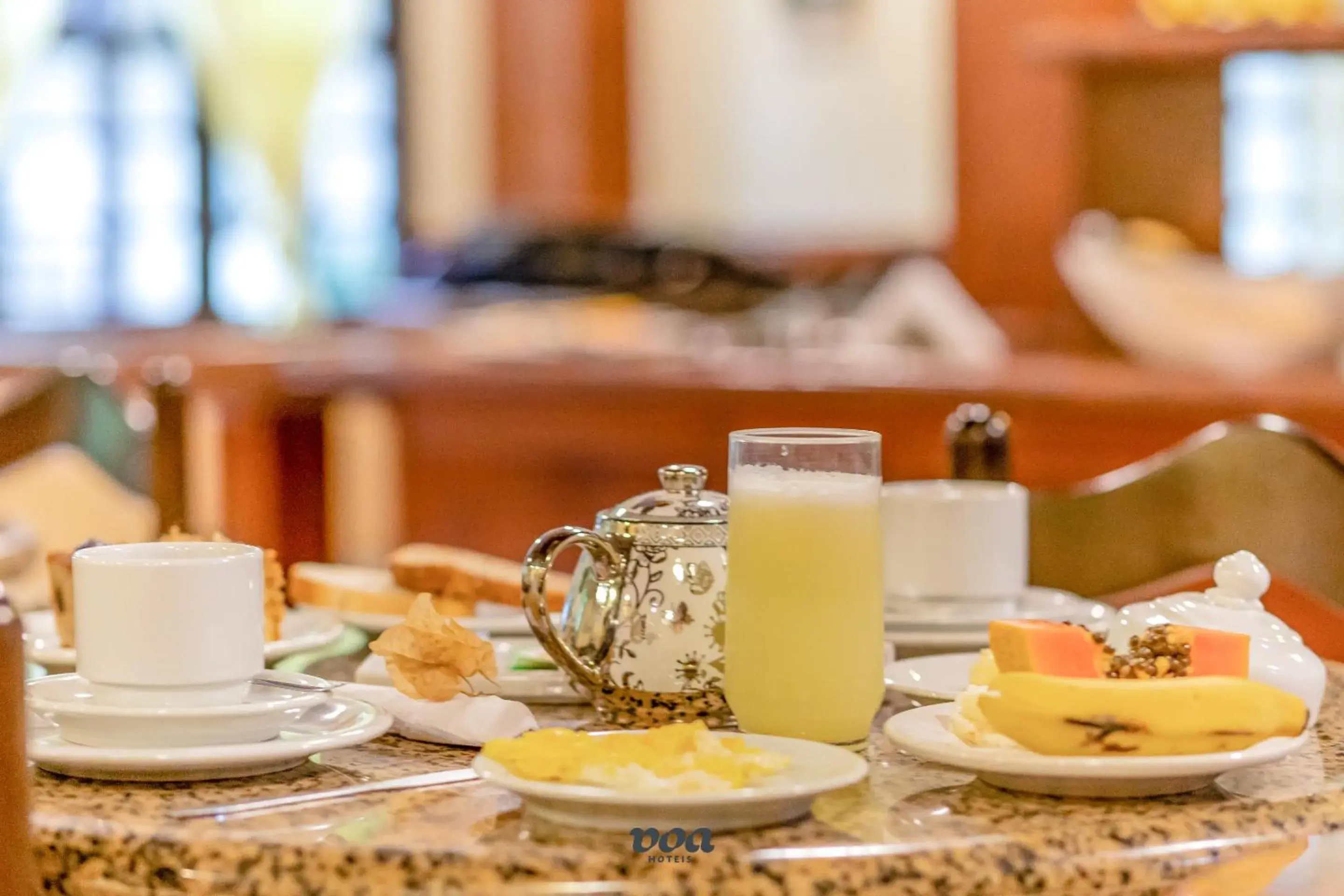 Buffet breakfast in VOA Samuka Hotel Buffet breakfast in VOA Samuka Hotel