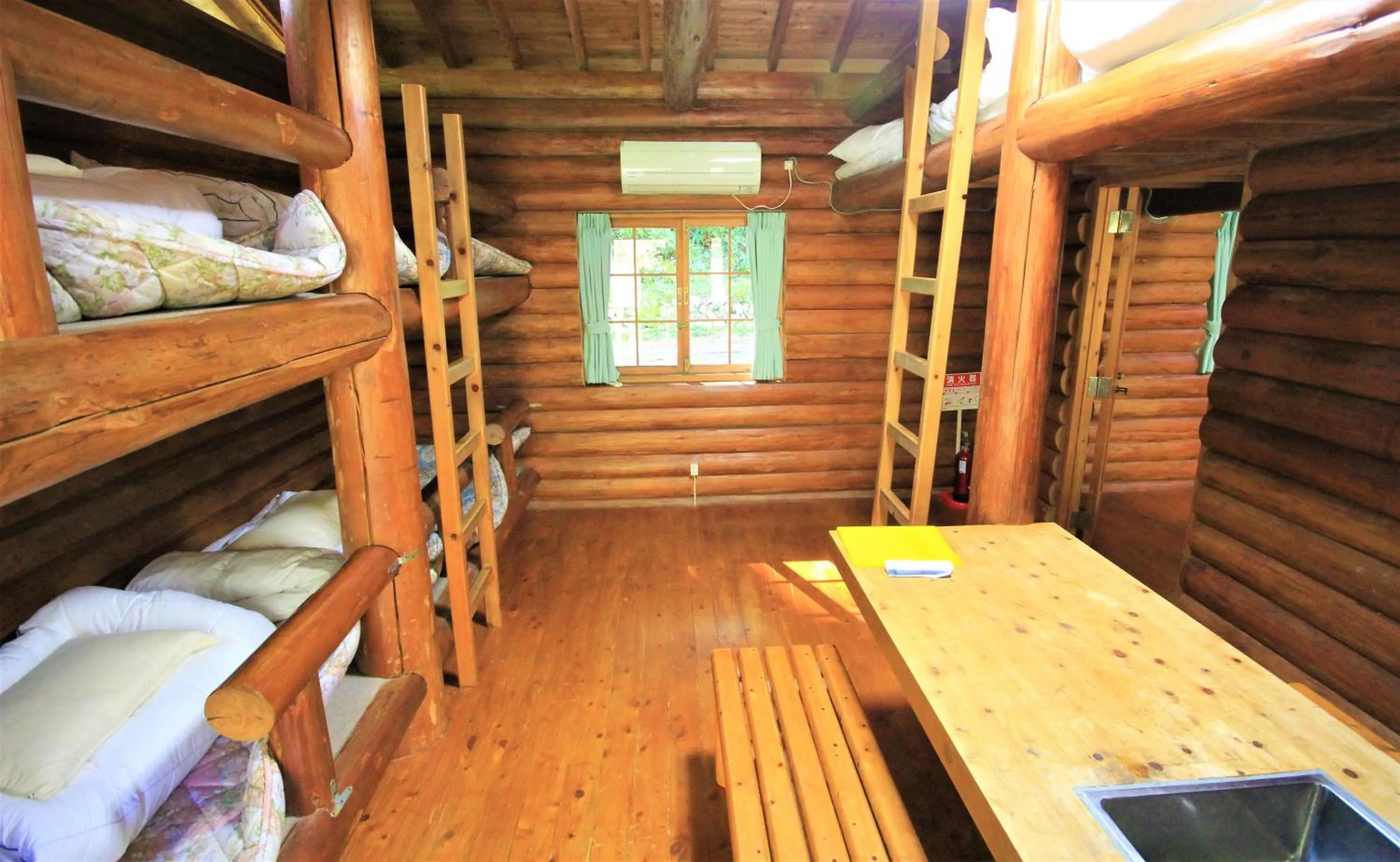 Bed in Nature Resort in Shimanto