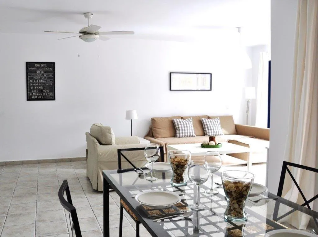 Living room in Villa Yucas