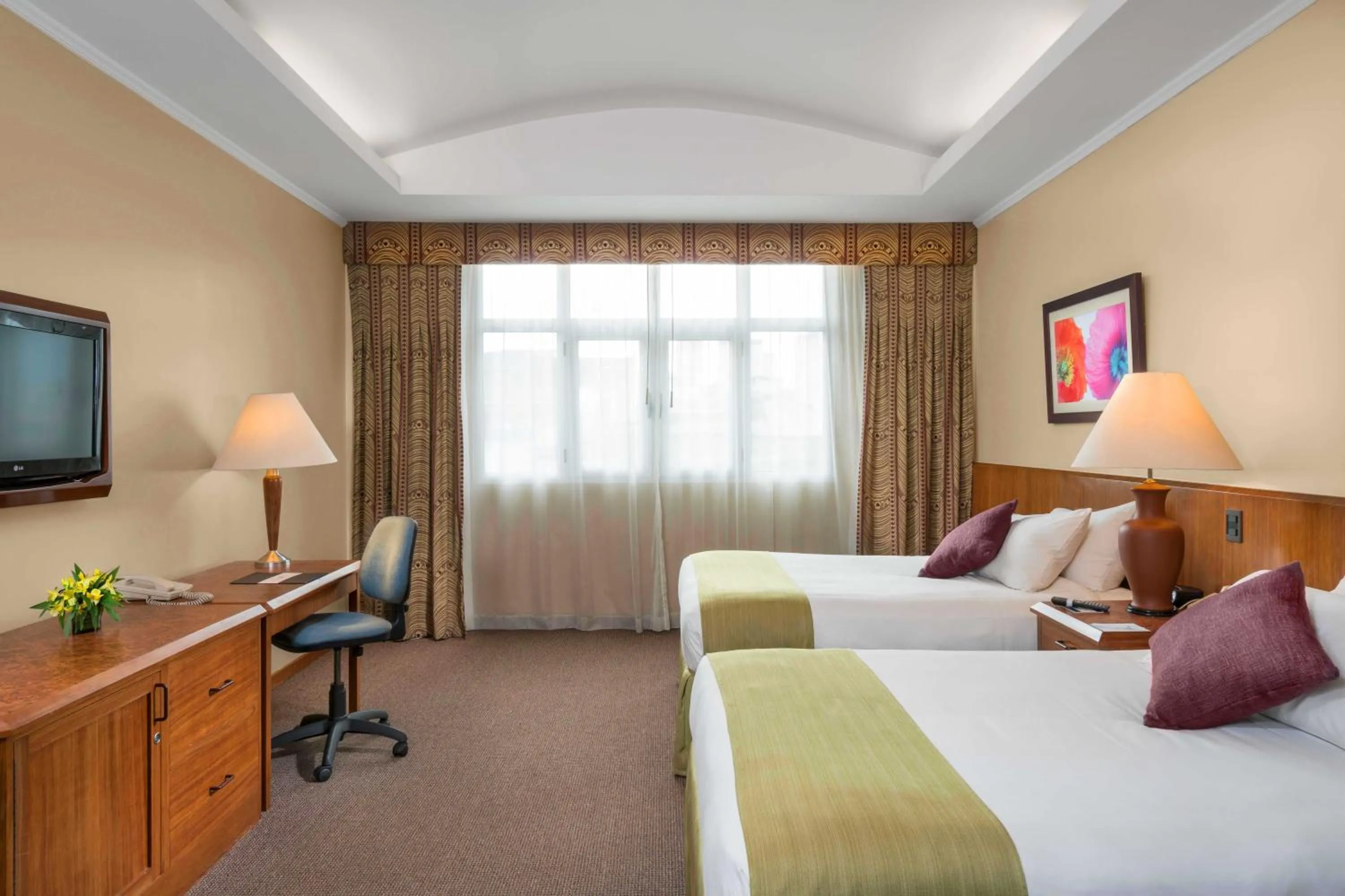 Bed in Hotel Palace Guayaquil