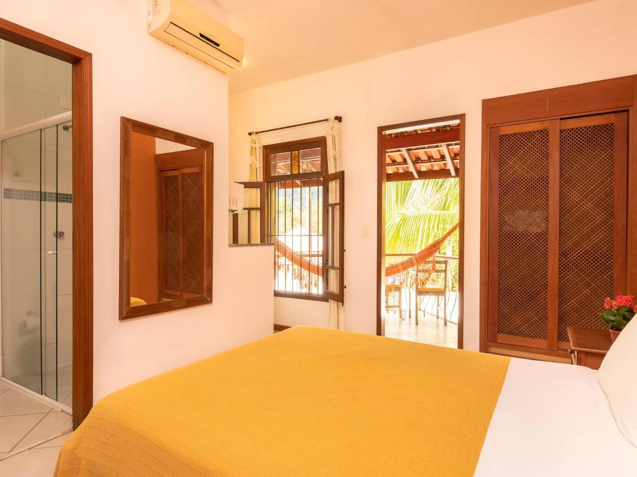 Bedroom, Bed in Pousada Atiaia