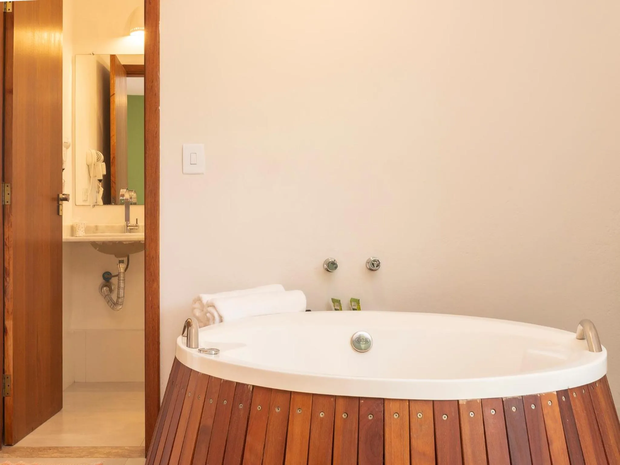 Bathroom in Pousada Atiaia