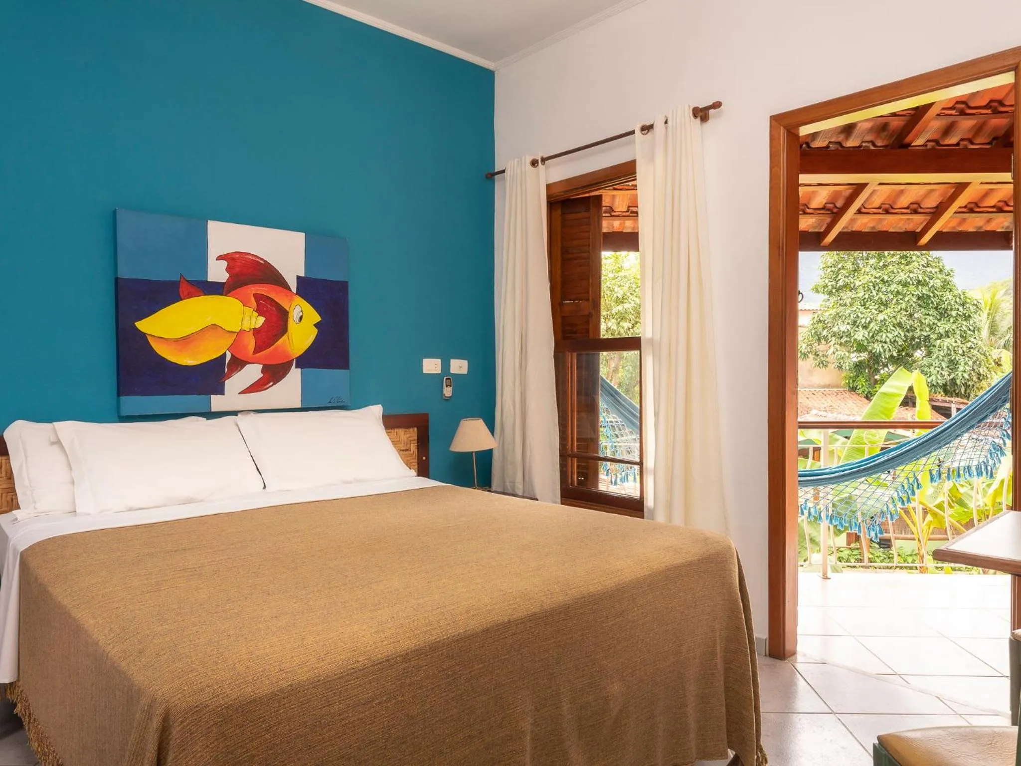 Bedroom, Bed in Pousada Atiaia