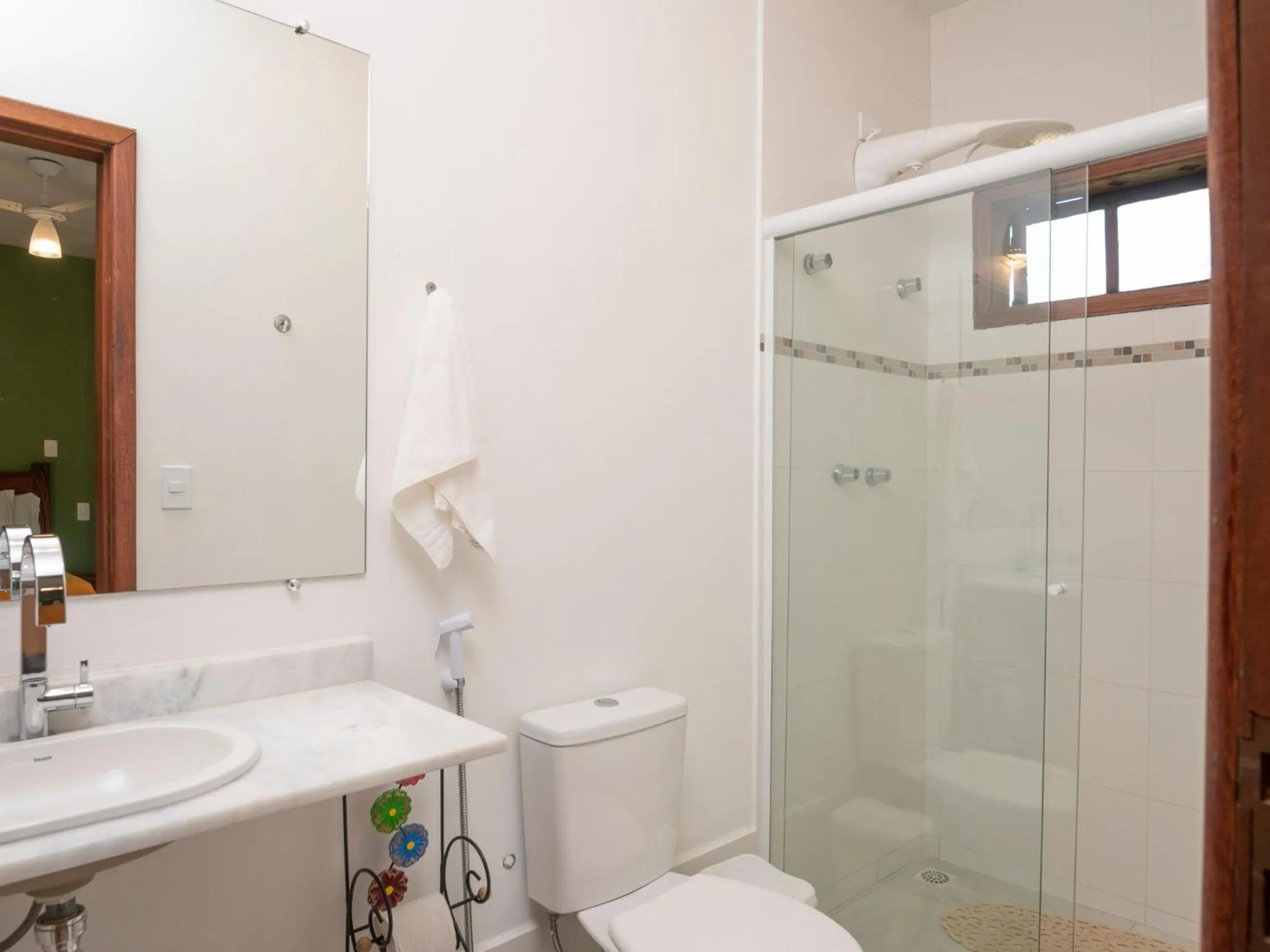 Bathroom in Pousada Atiaia