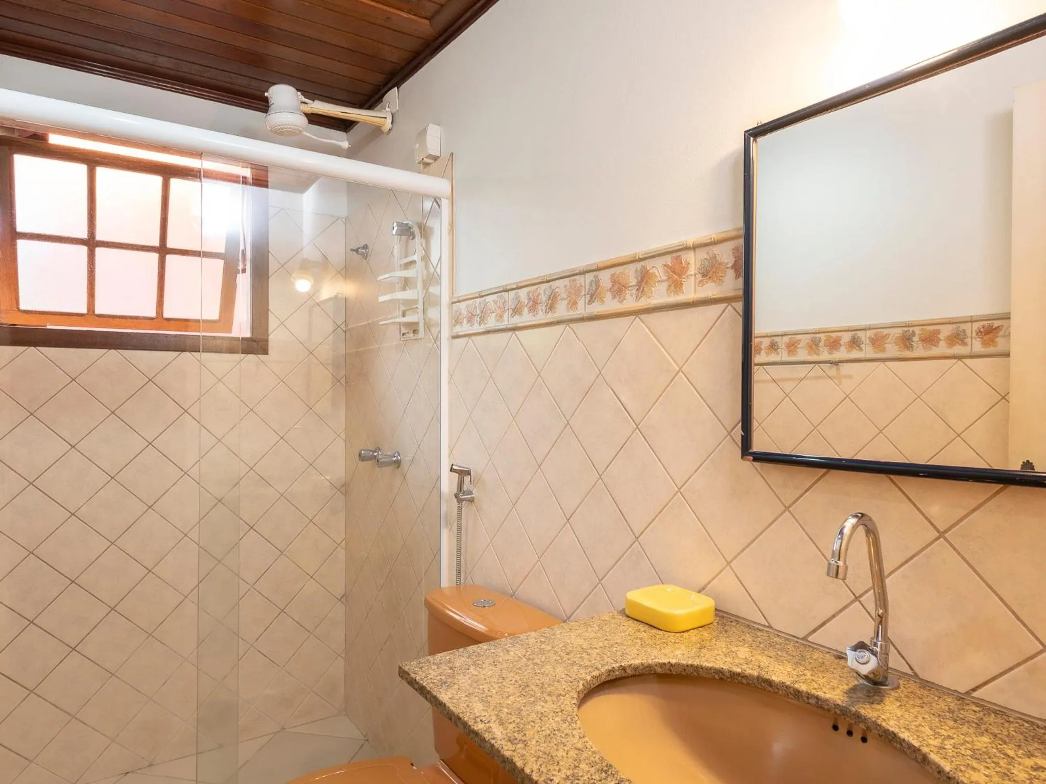 Bathroom in Pousada Atiaia