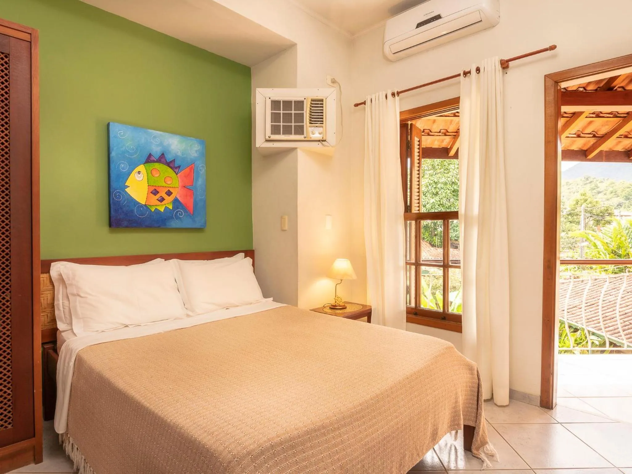 Bedroom, Bed in Pousada Atiaia