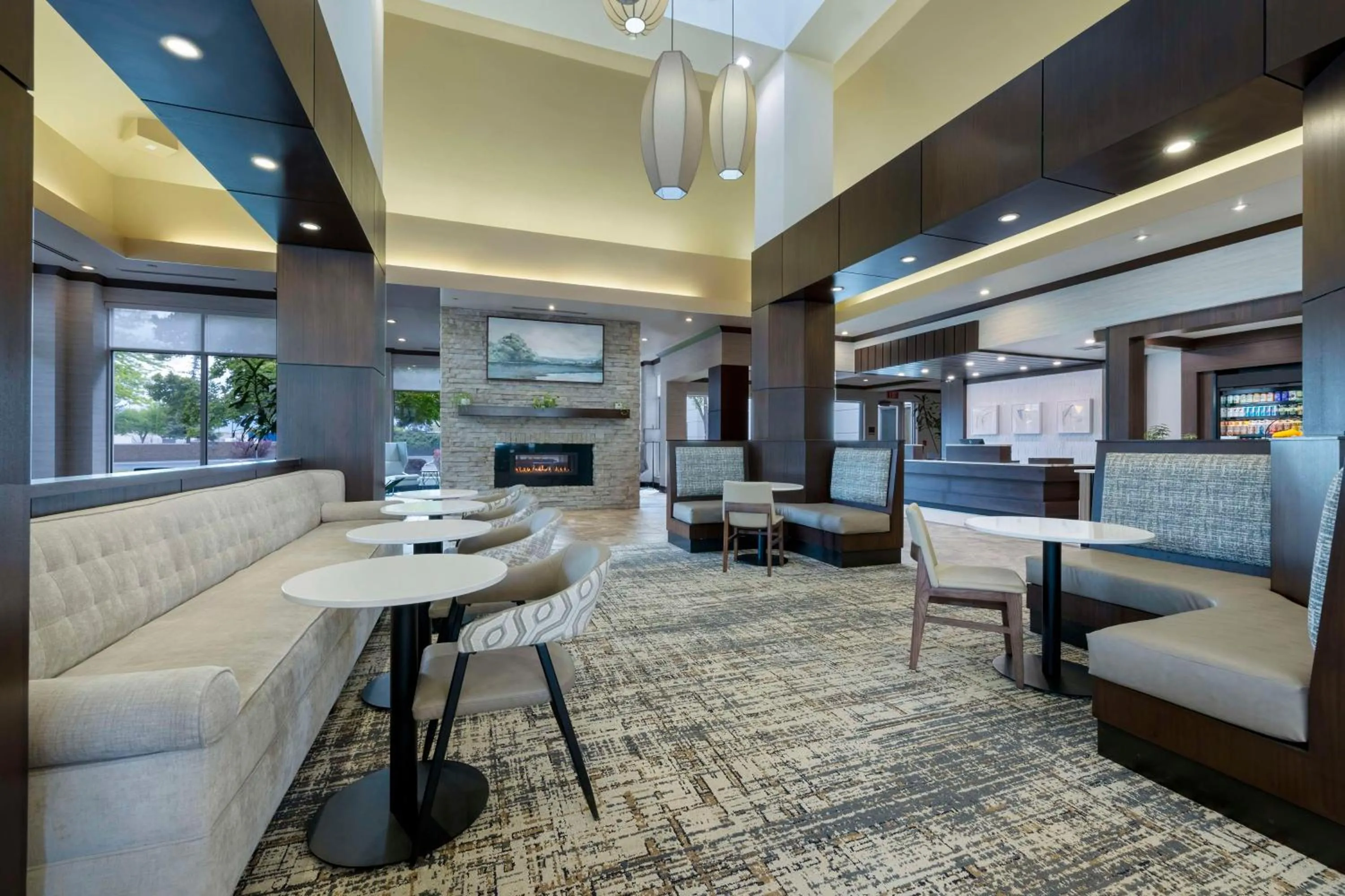 Lobby or reception in Hilton Garden Inn Boise Spectrum