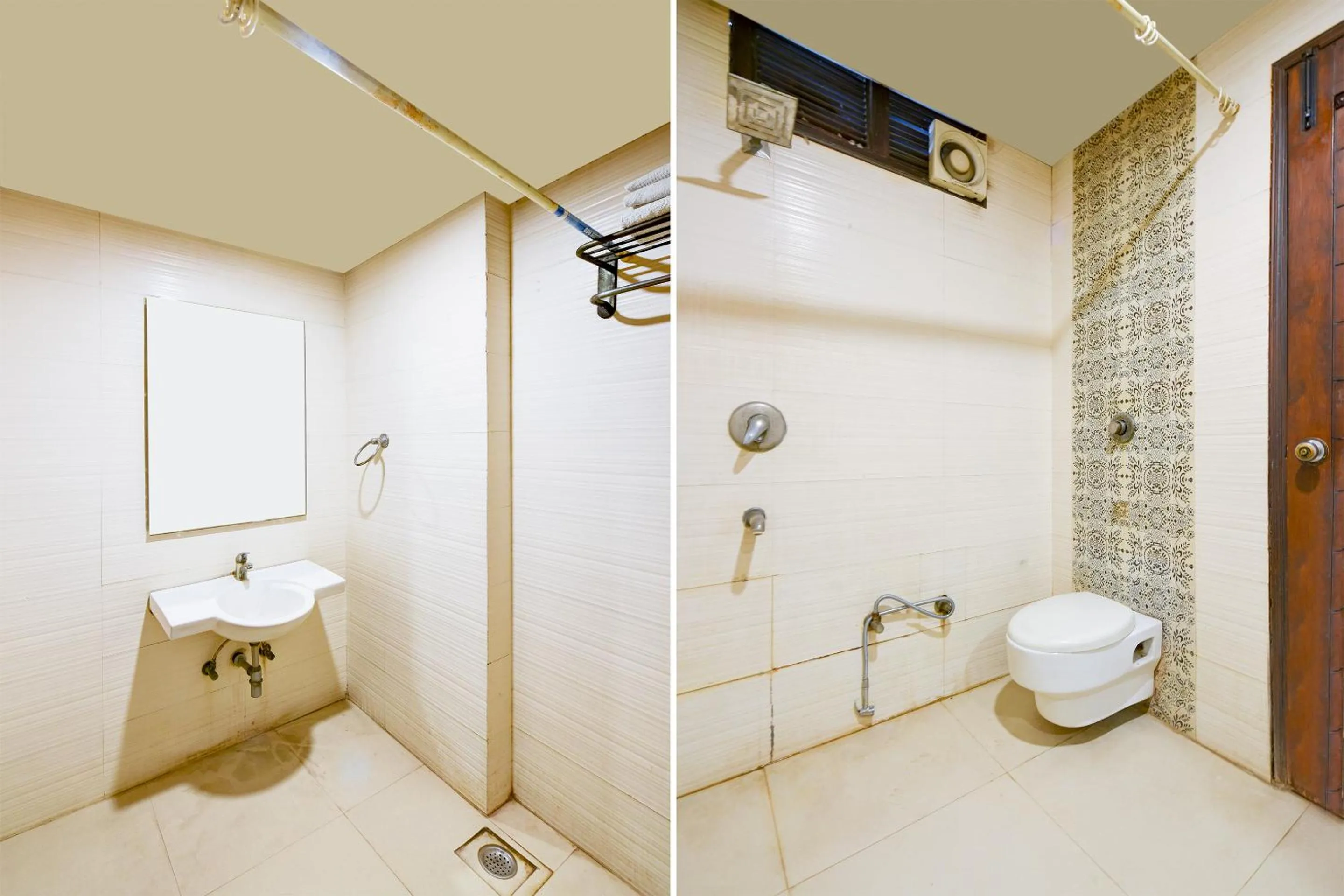 Shower in The Raj at New Delhi Railway Station