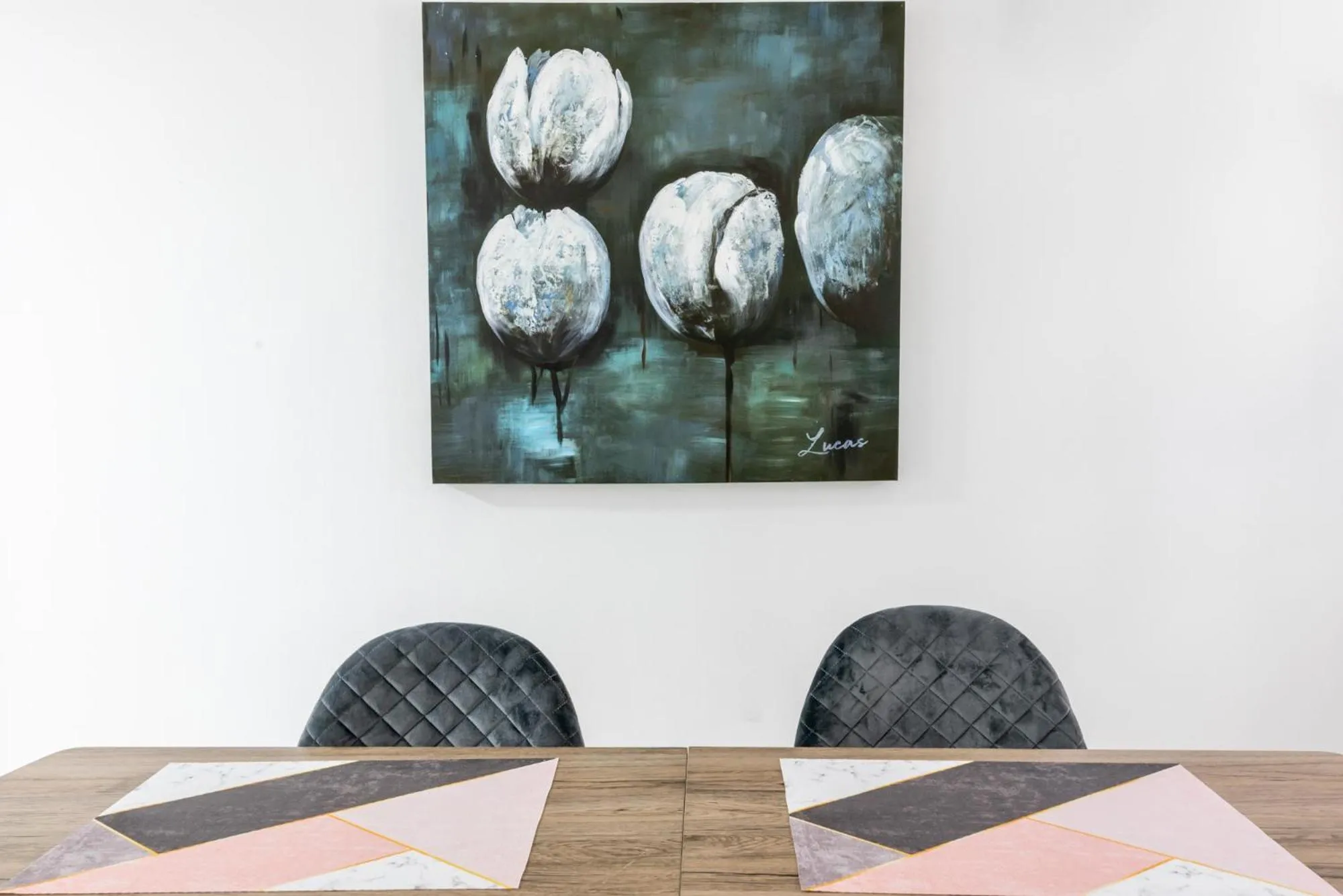 Dining area in Athens Connection Apartments