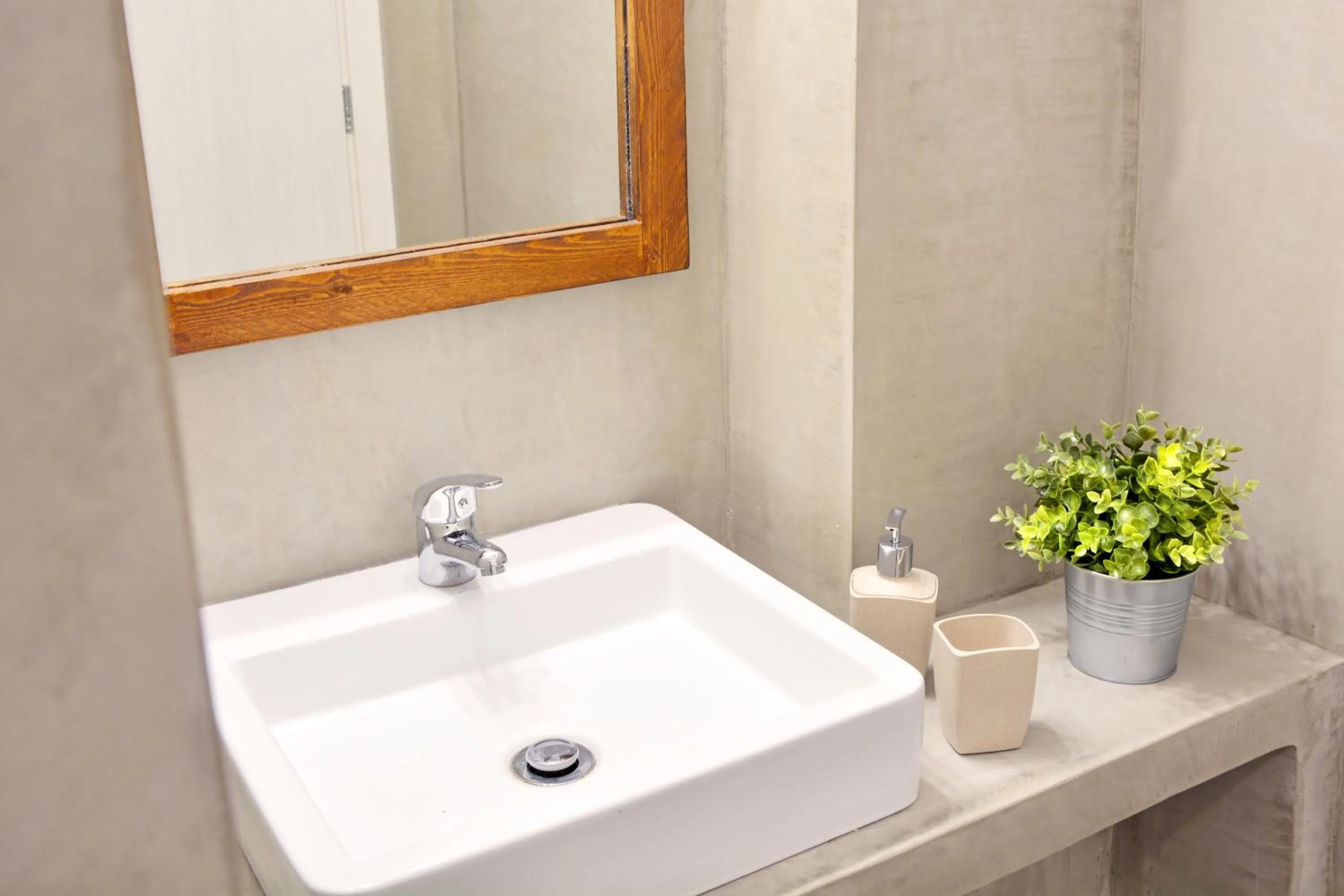 Bathroom in Athens Connection Apartments