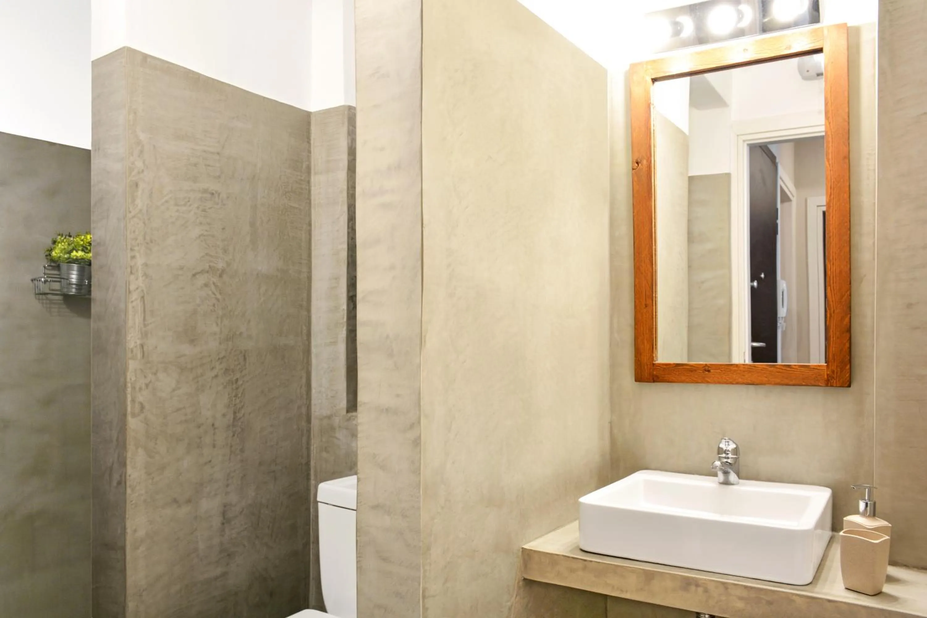 Bathroom in Athens Connection Apartments