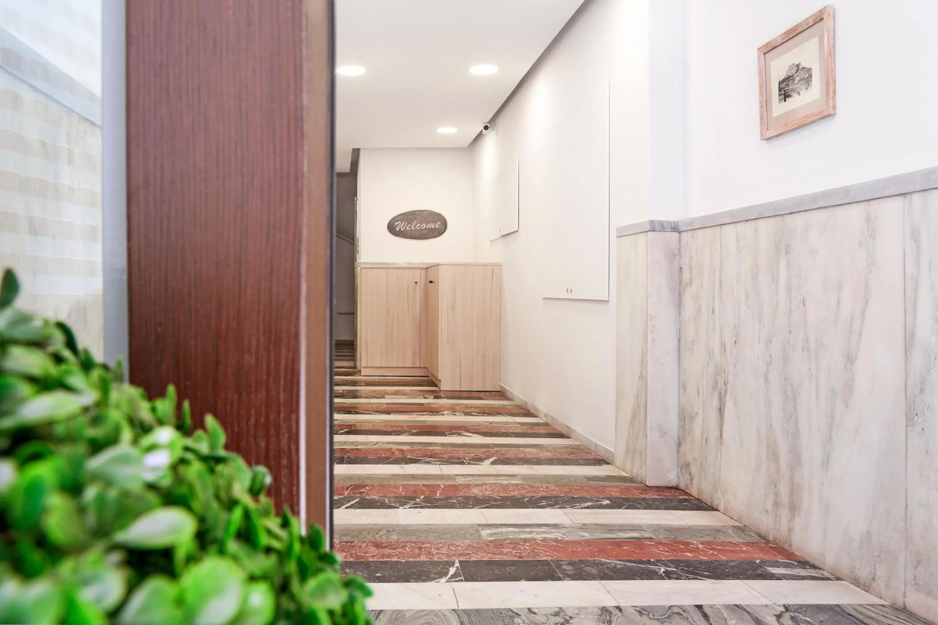 Facade/entrance in Athens Connection Apartments