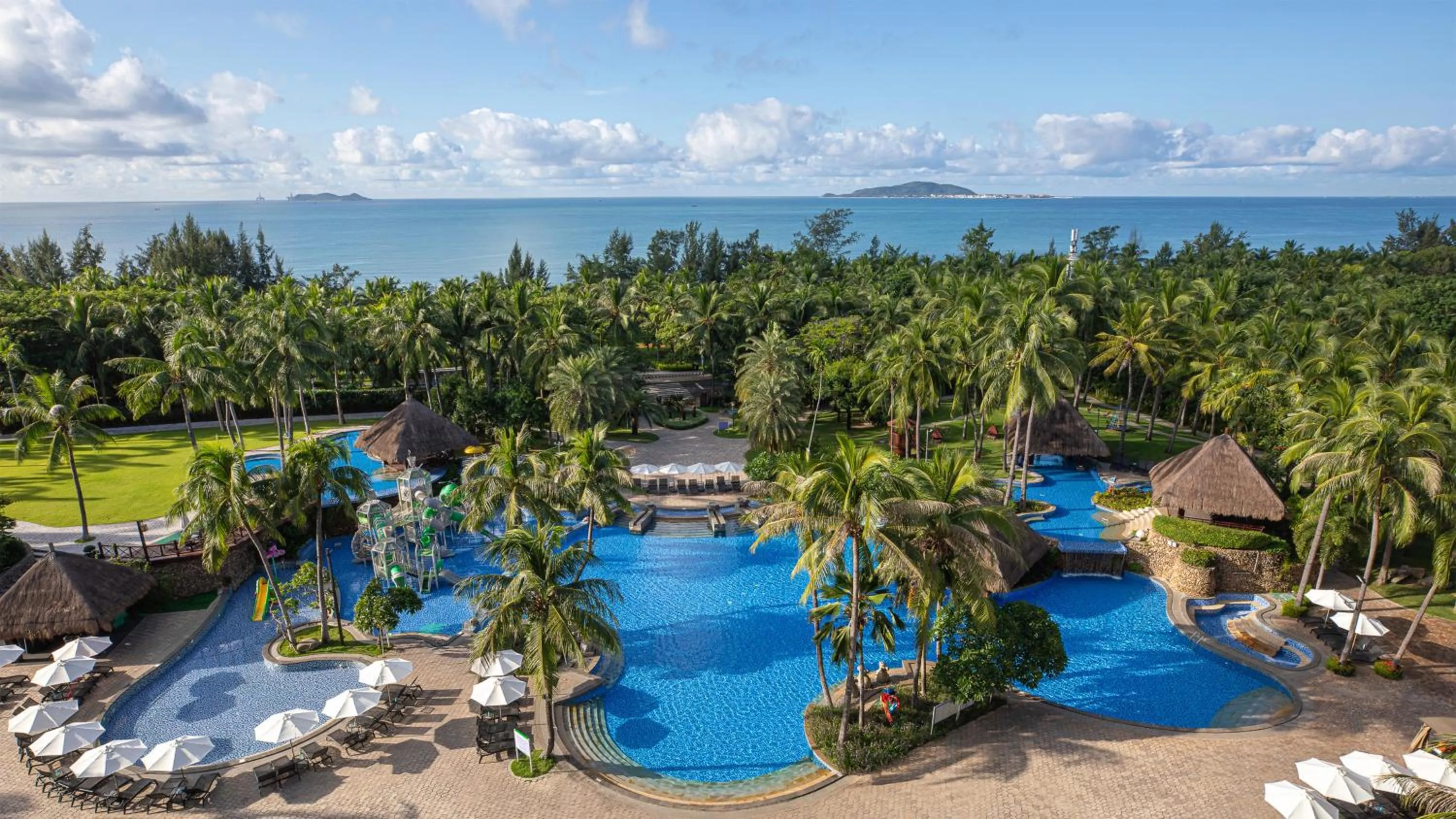 Swimming pool in Holiday Inn Resort Sanya Bay by IHG