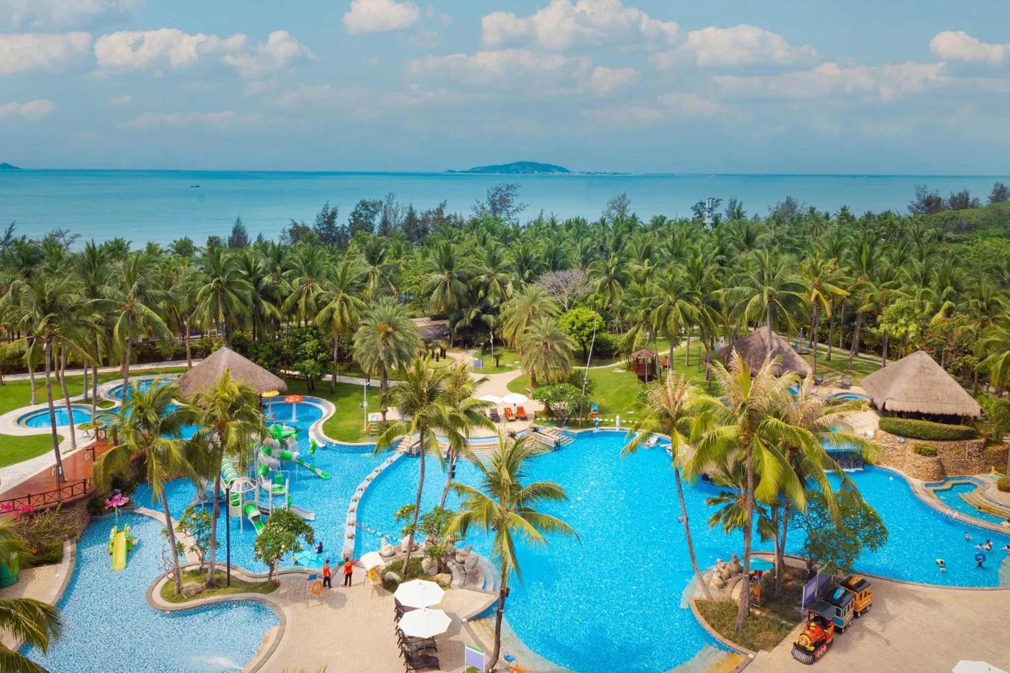Swimming pool in Holiday Inn Resort Sanya Bay by IHG