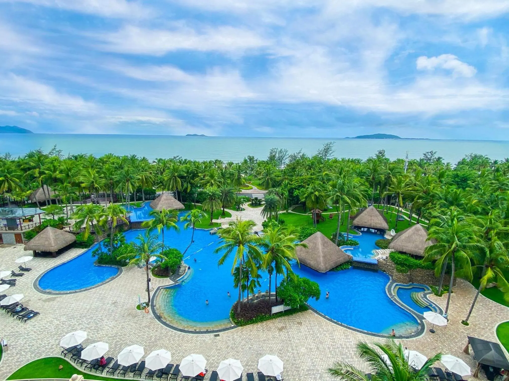 Swimming pool in Holiday Inn Resort Sanya Bay by IHG