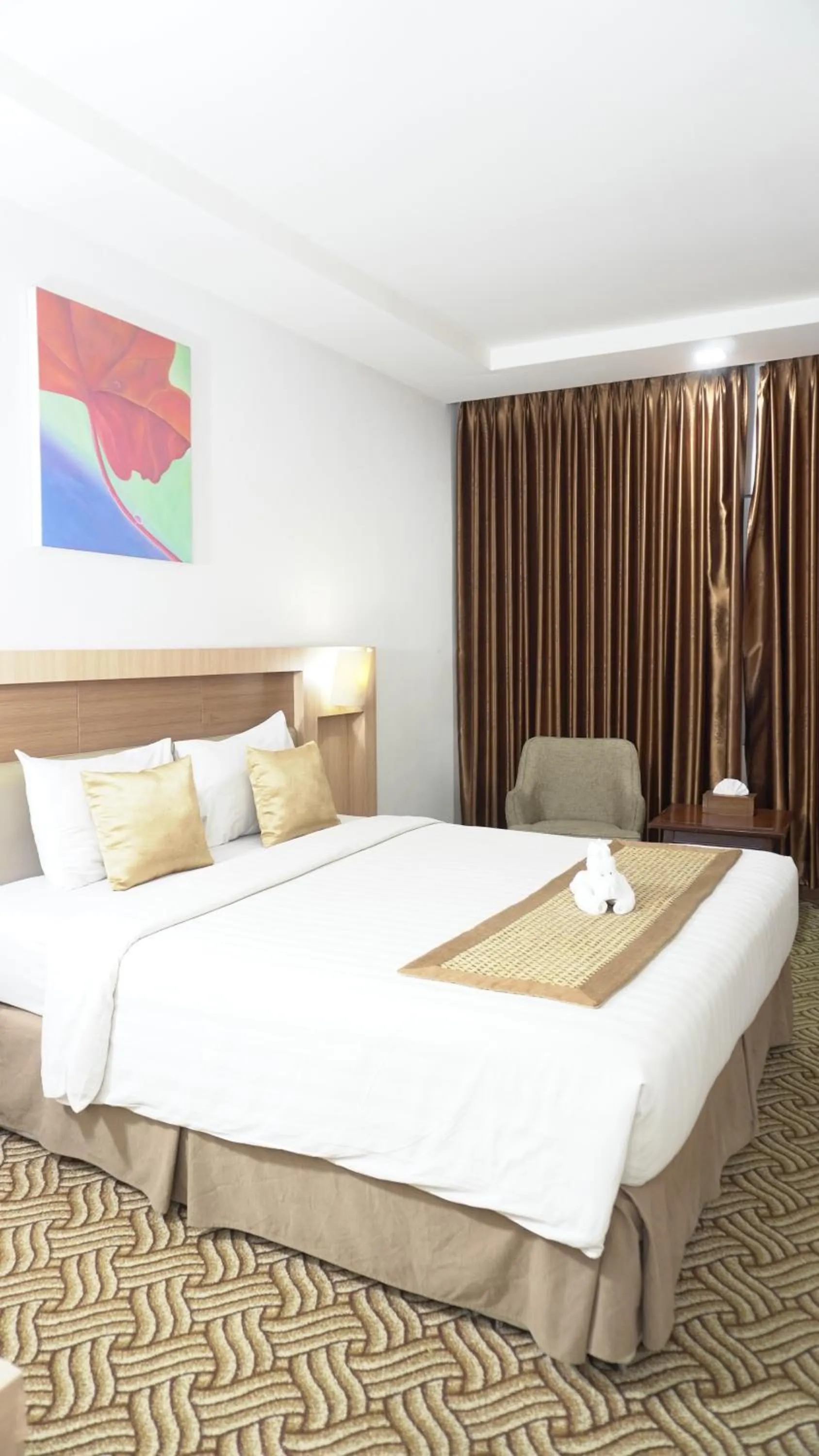 Bed in Abadi Hotel Malioboro Yogyakarta