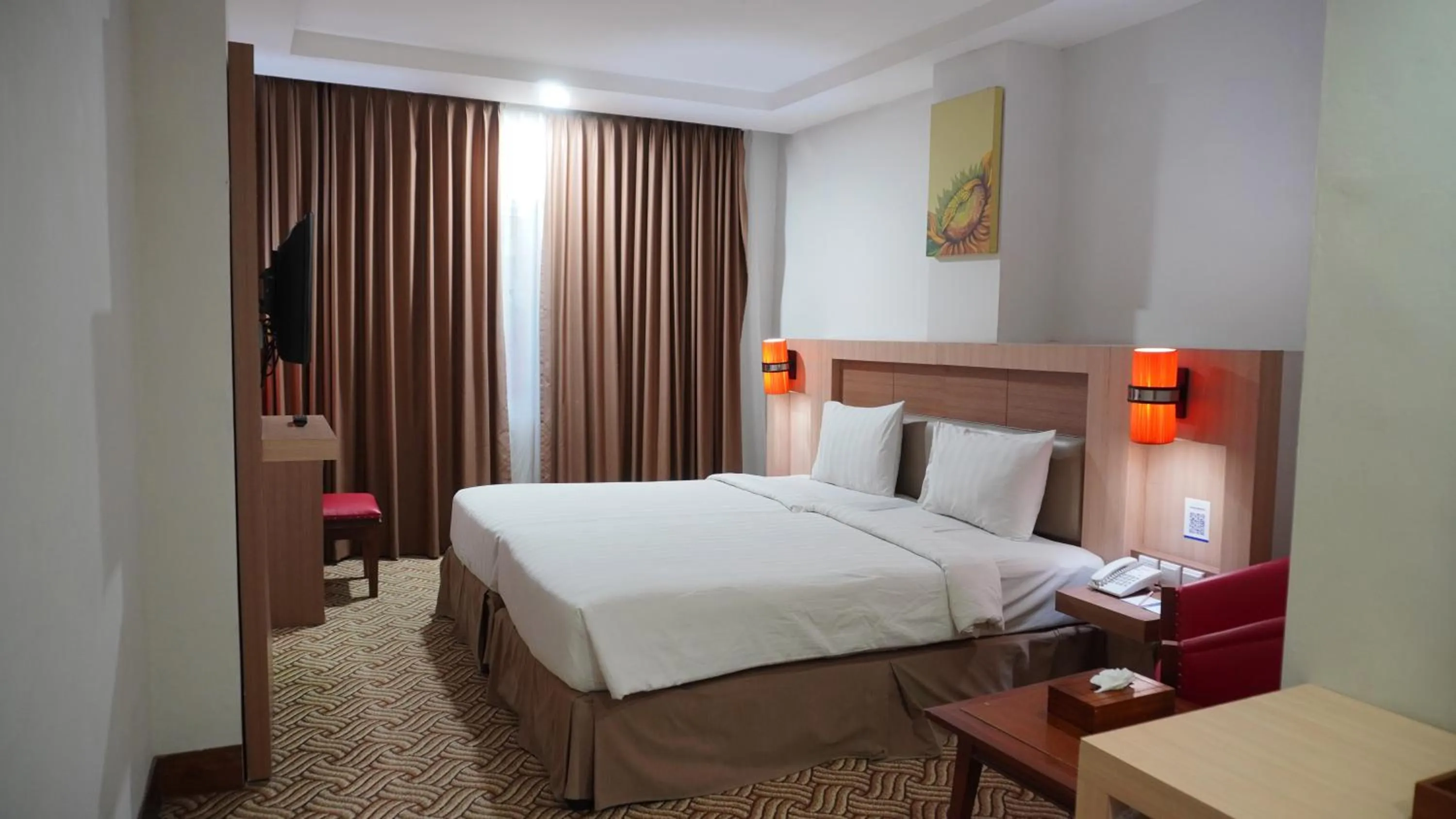 Bed in Abadi Hotel Malioboro Yogyakarta