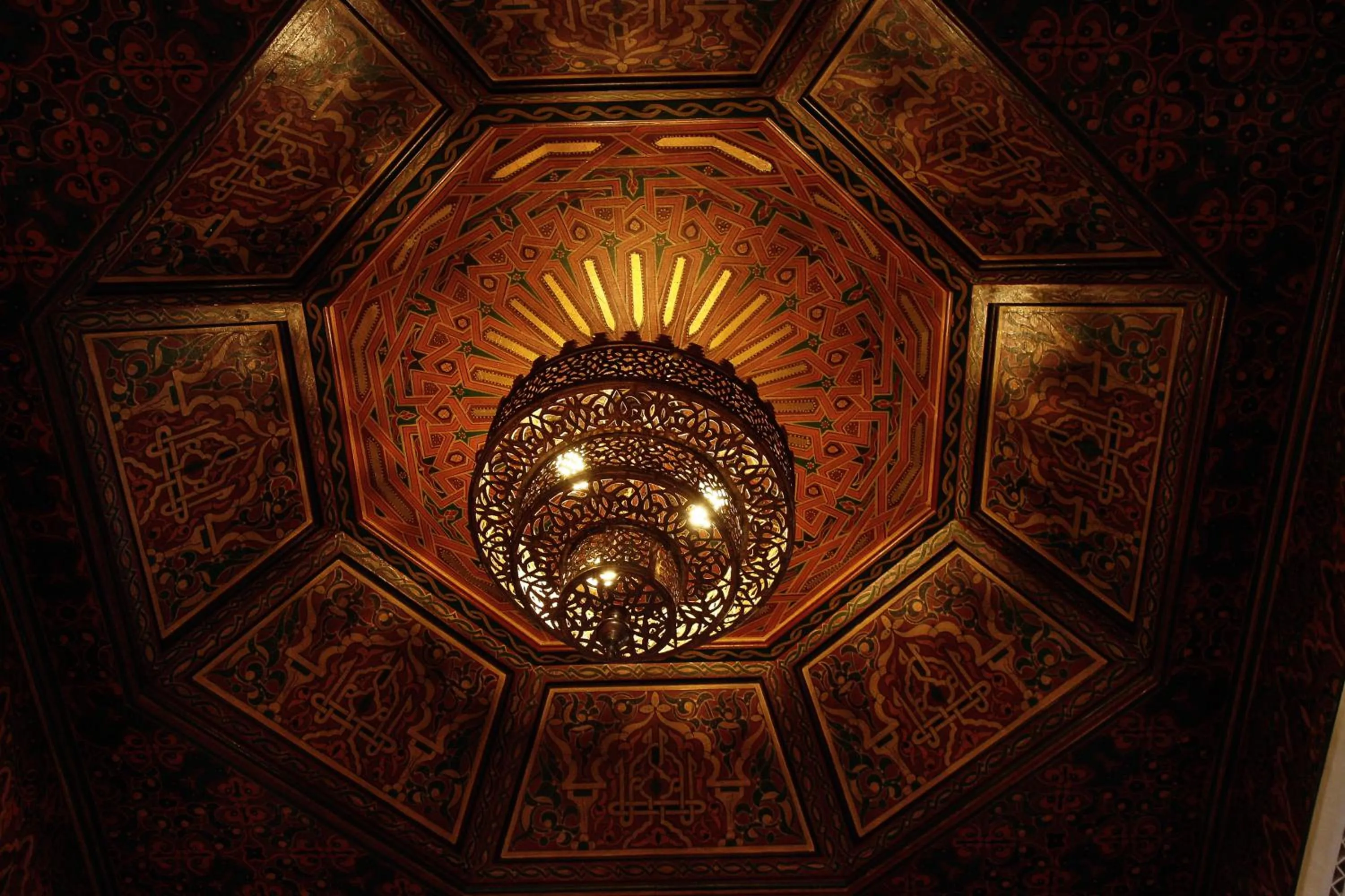 Decorative detail in Zaki Hotel