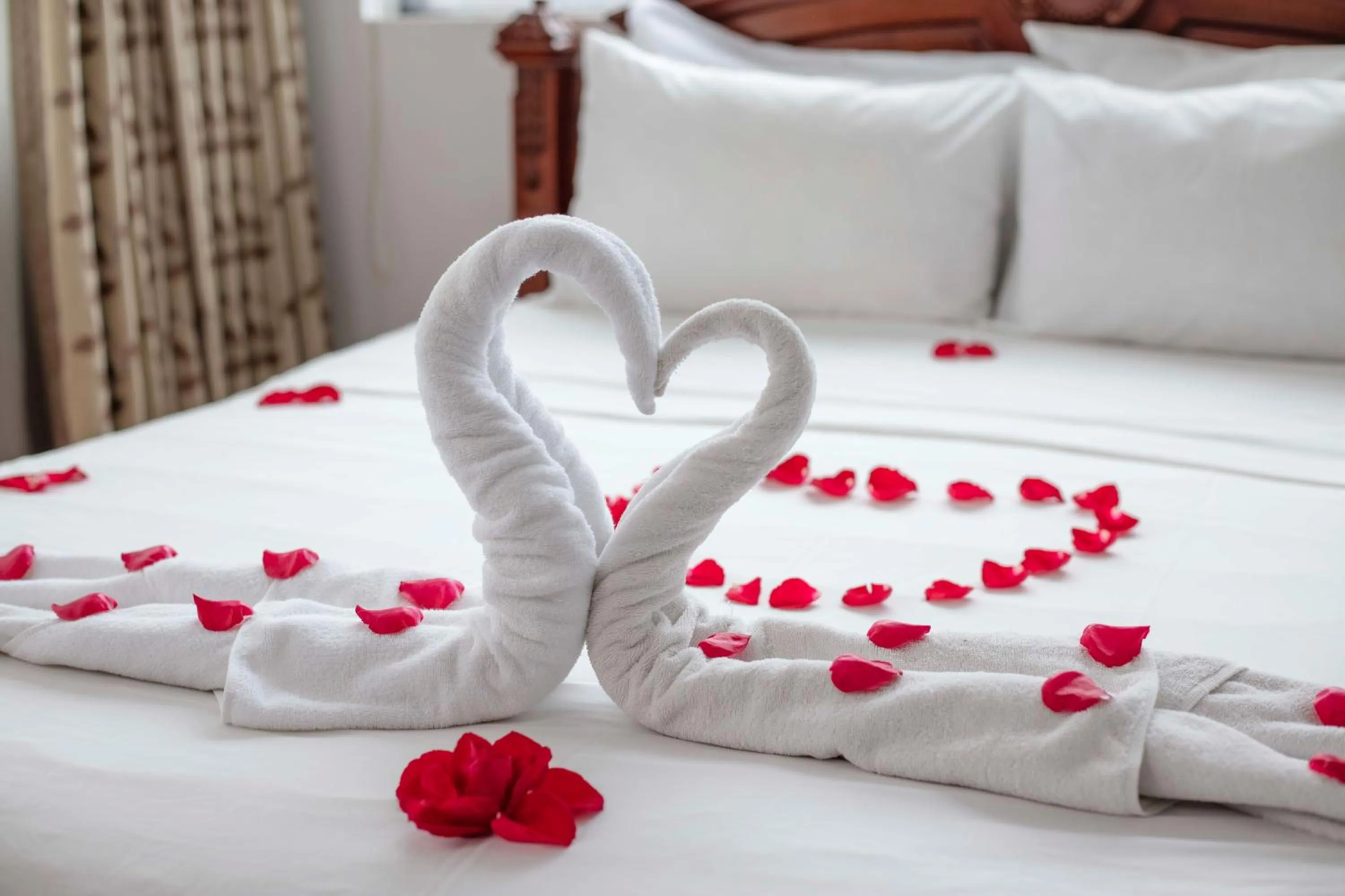 Bed in Phoenix Palace Hotel Hanoi