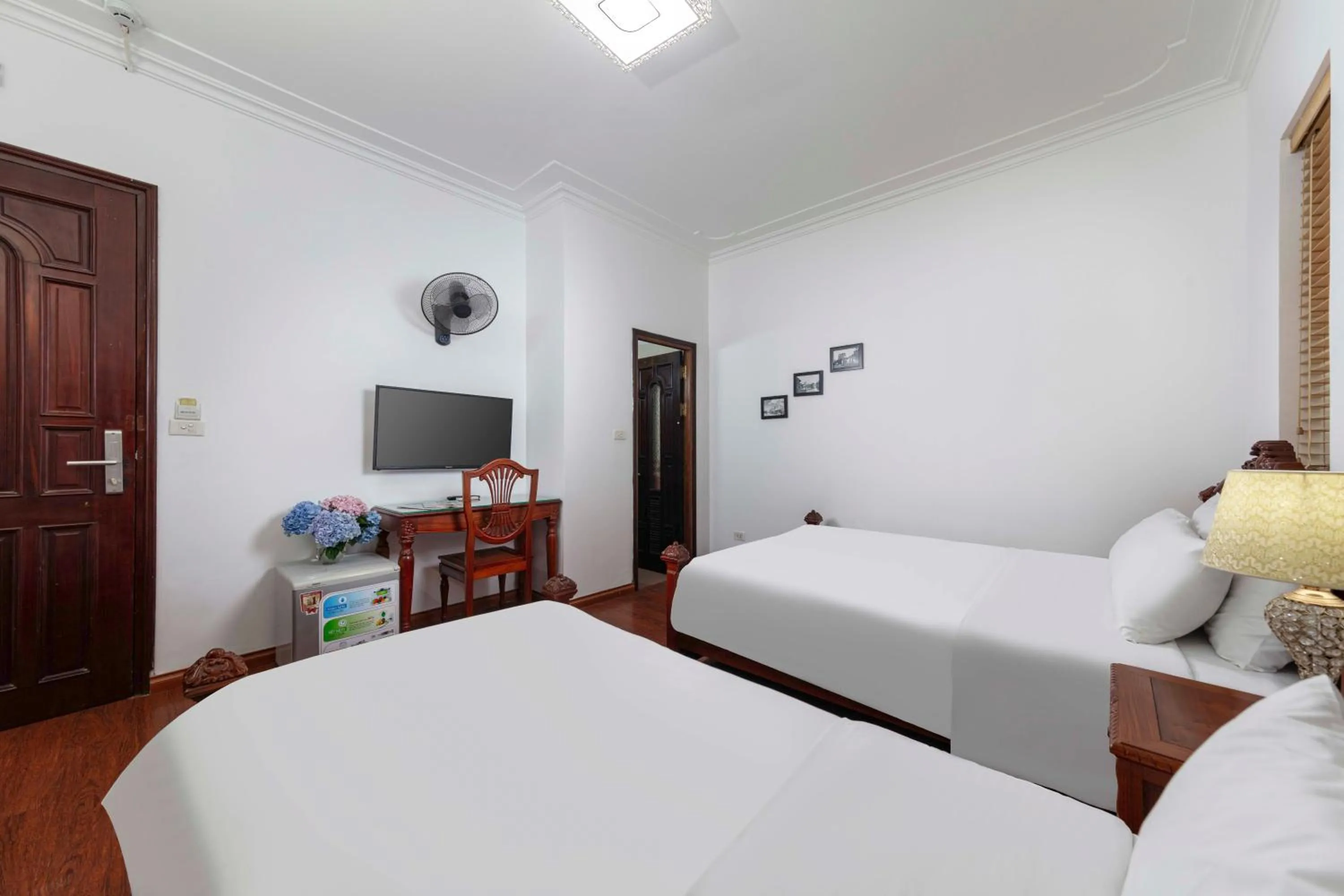 Bed in Phoenix Palace Hotel Hanoi