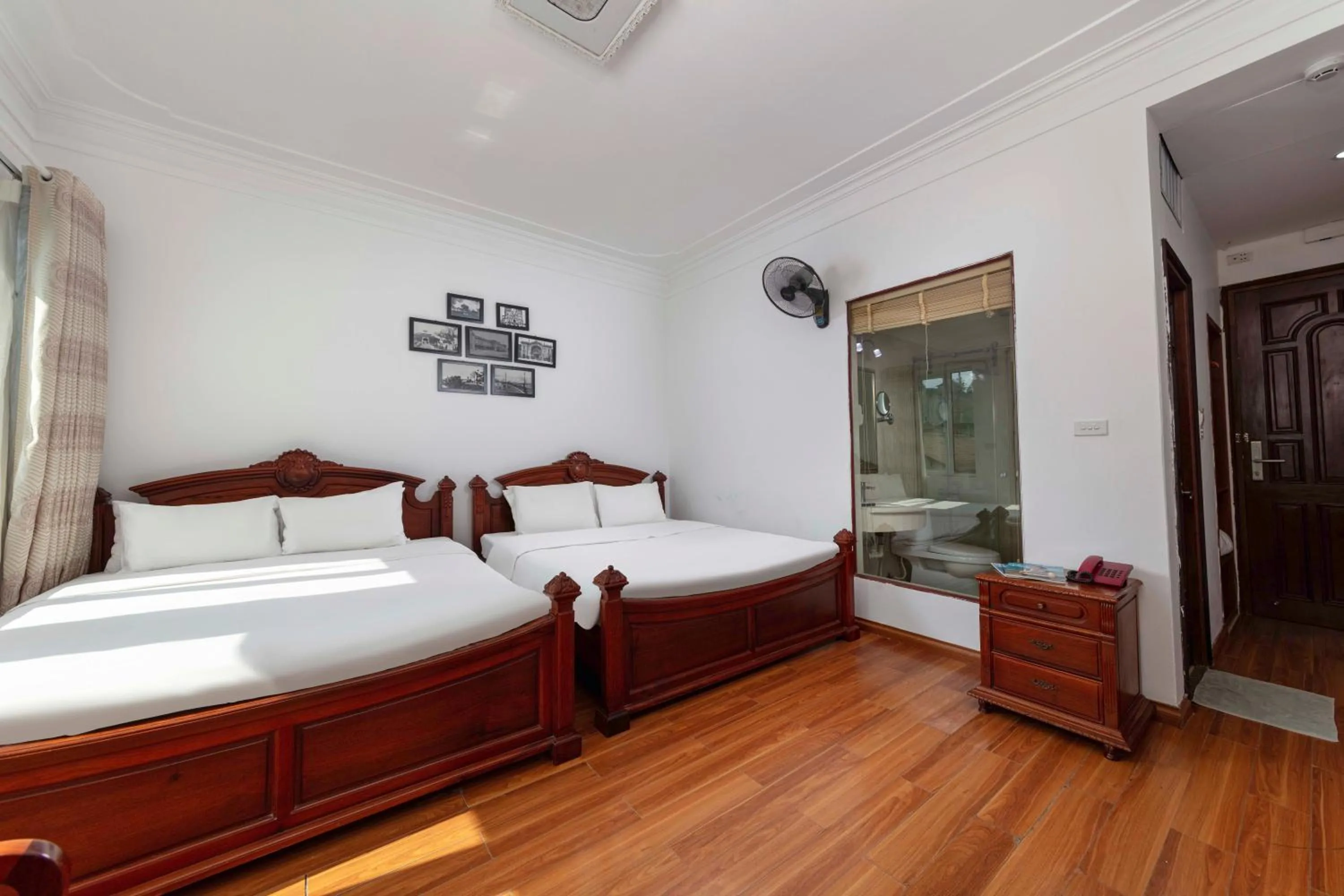 Bed in Phoenix Palace Hotel Hanoi