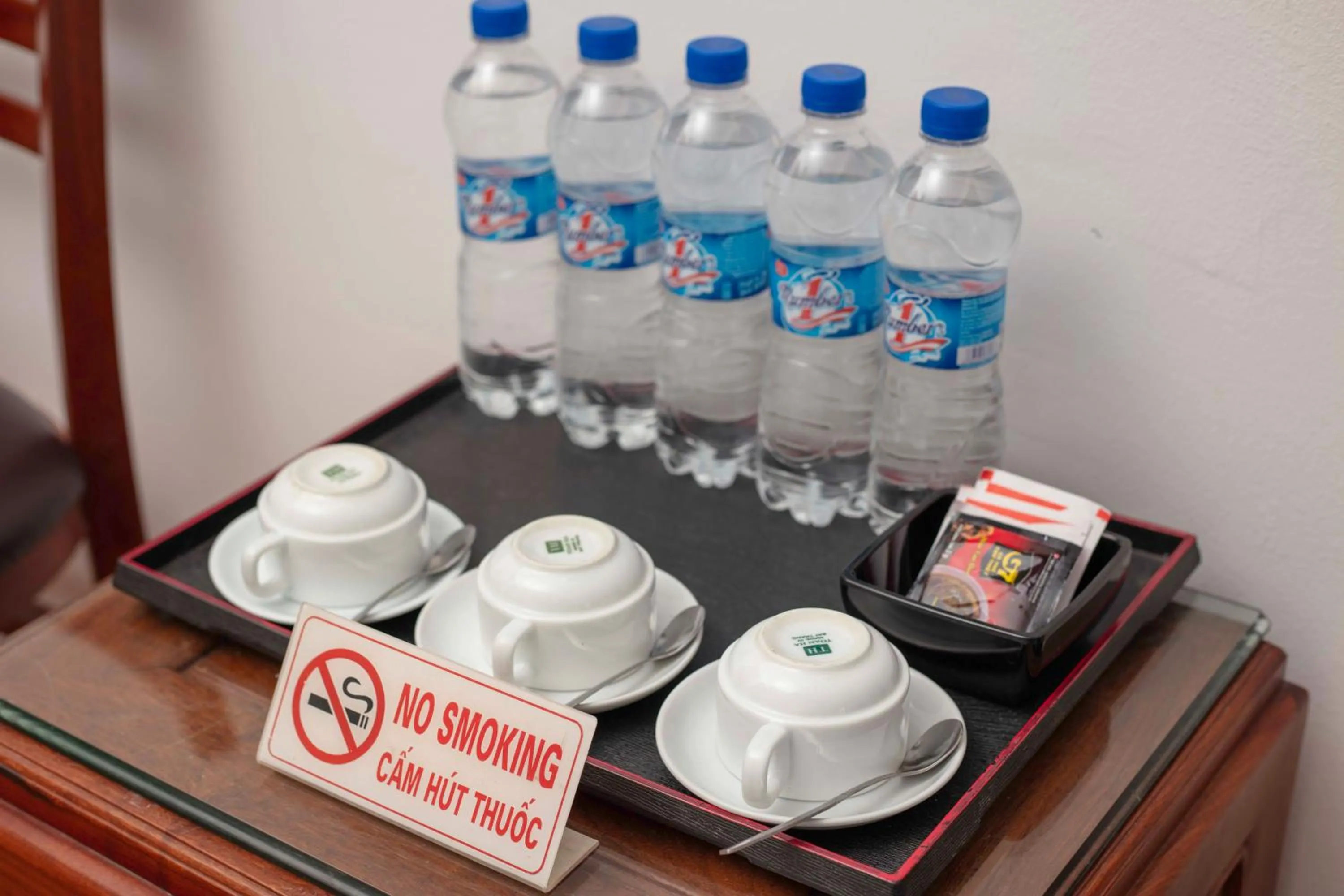 Text overlay in Phoenix Palace Hotel Hanoi