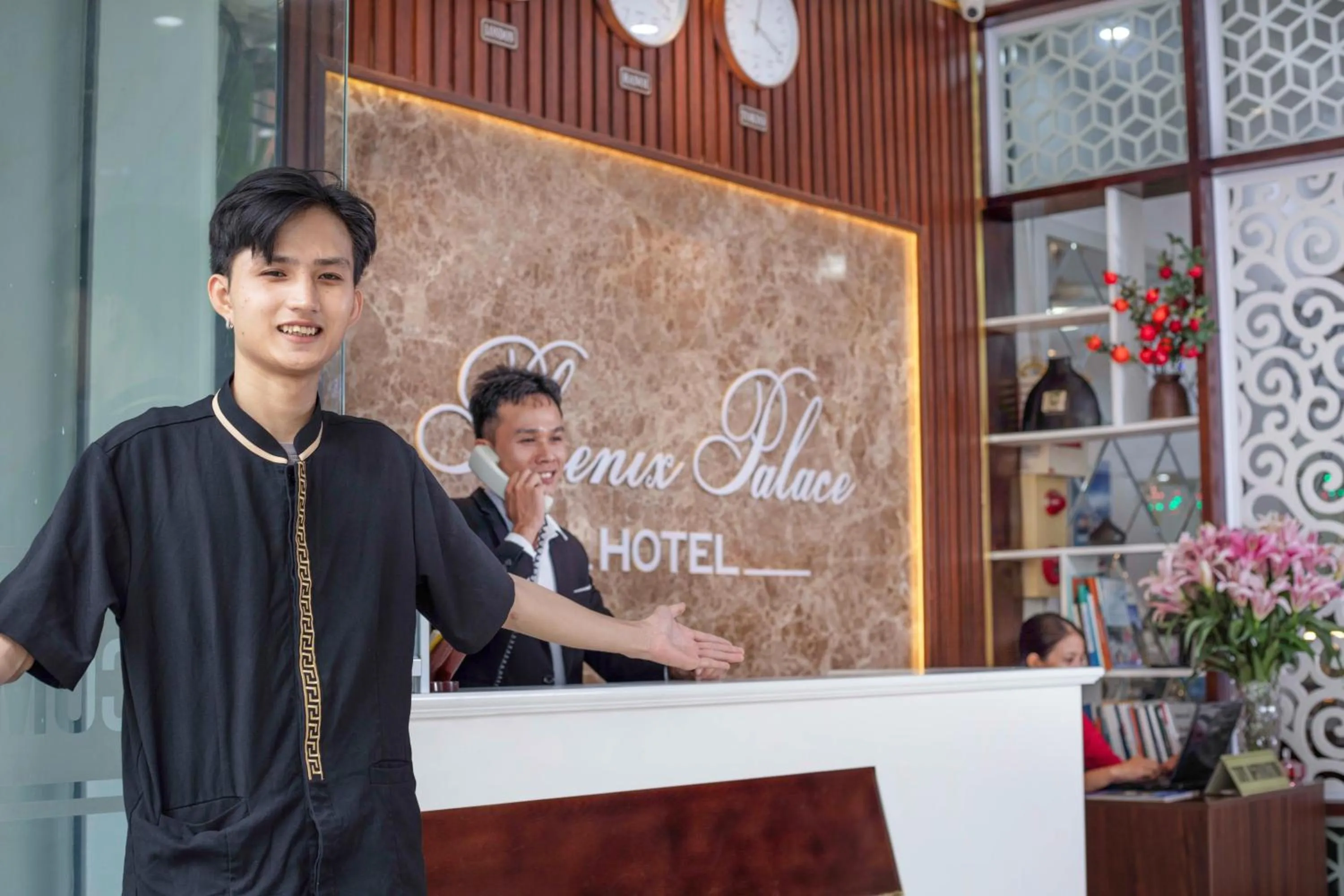 Staff in Phoenix Palace Hotel Hanoi