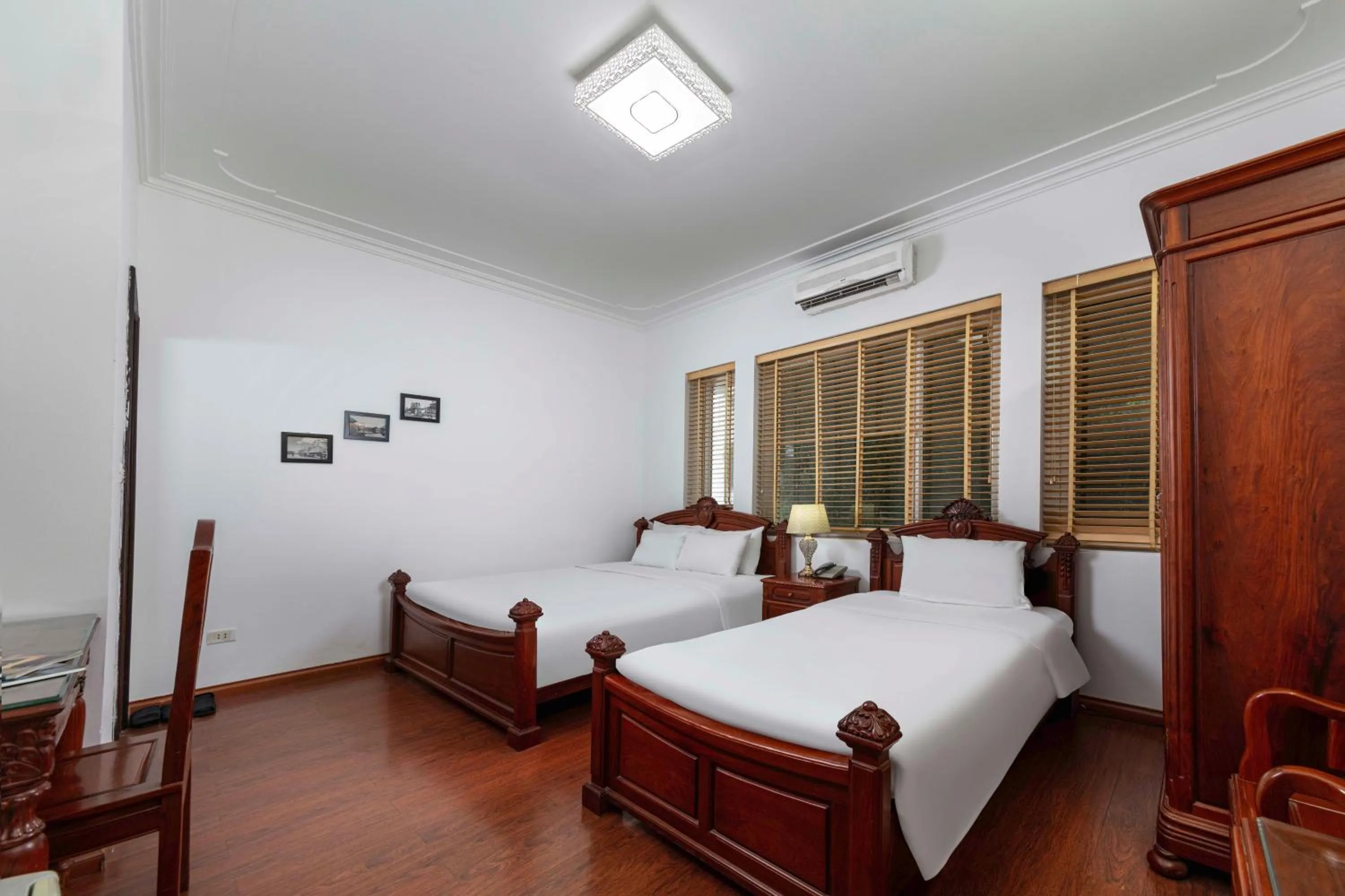 Bed in Phoenix Palace Hotel Hanoi