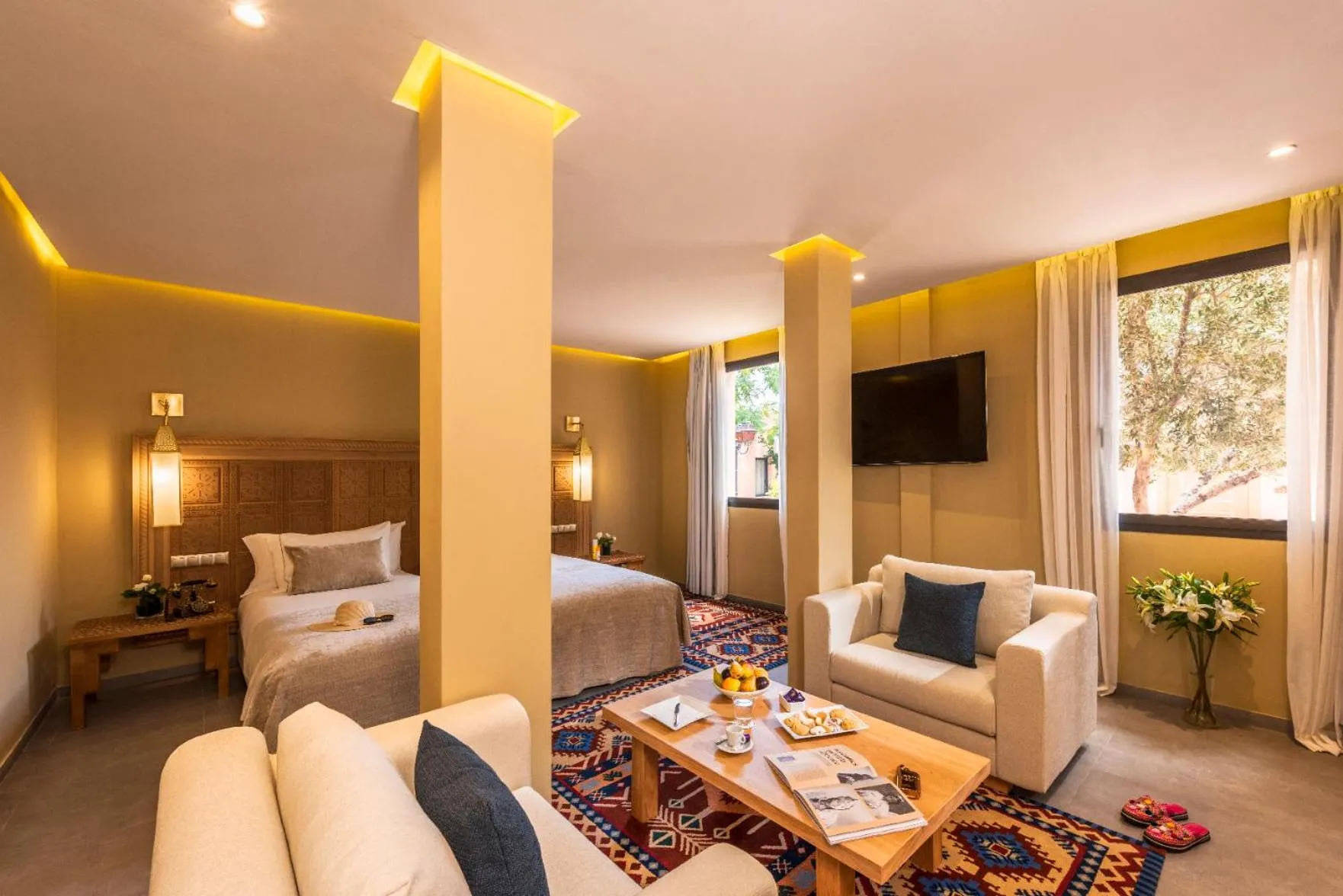 Bed in Berbère Palace