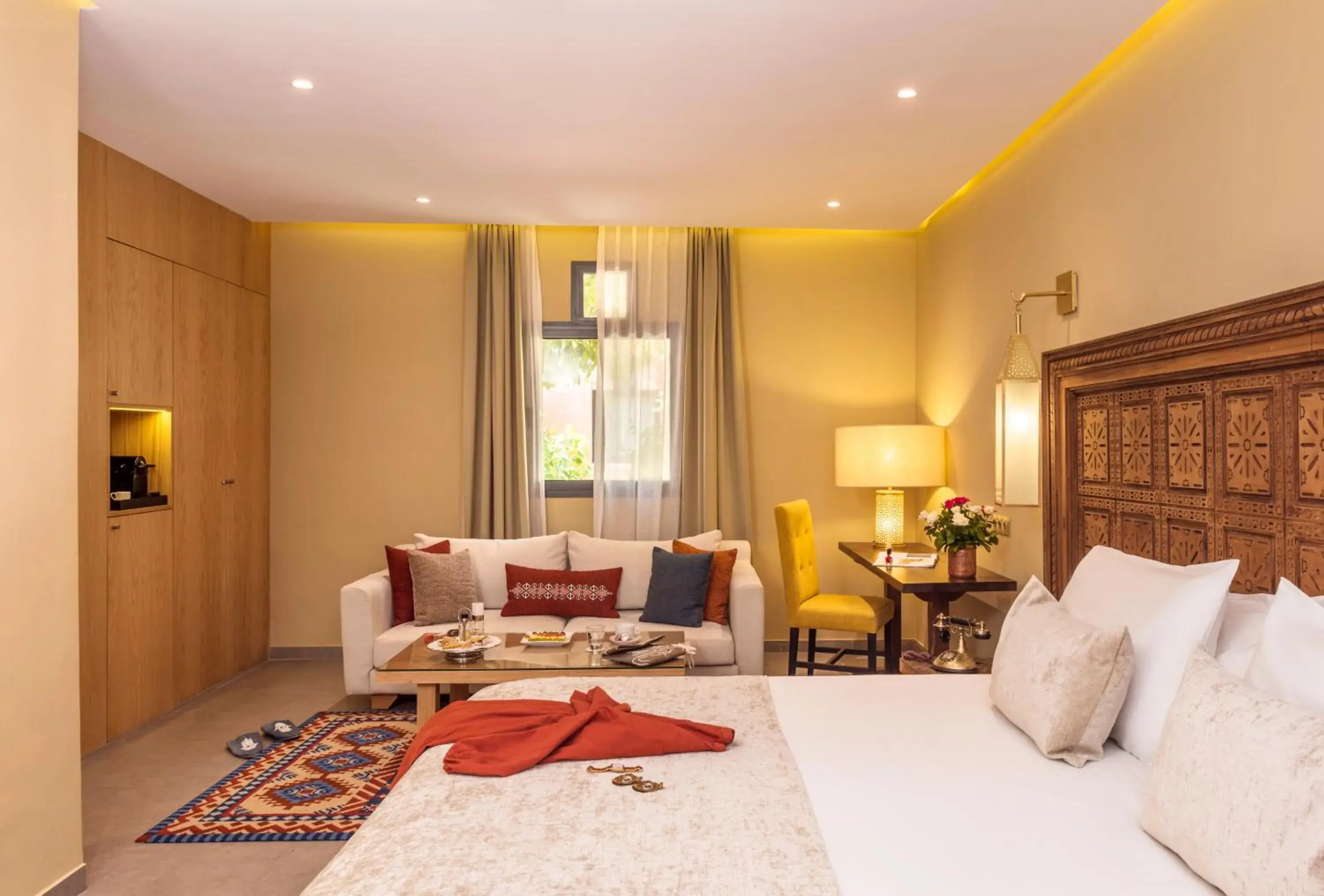 Living room, Bed in Berbère Palace Living room, Bed in Berbère Palace