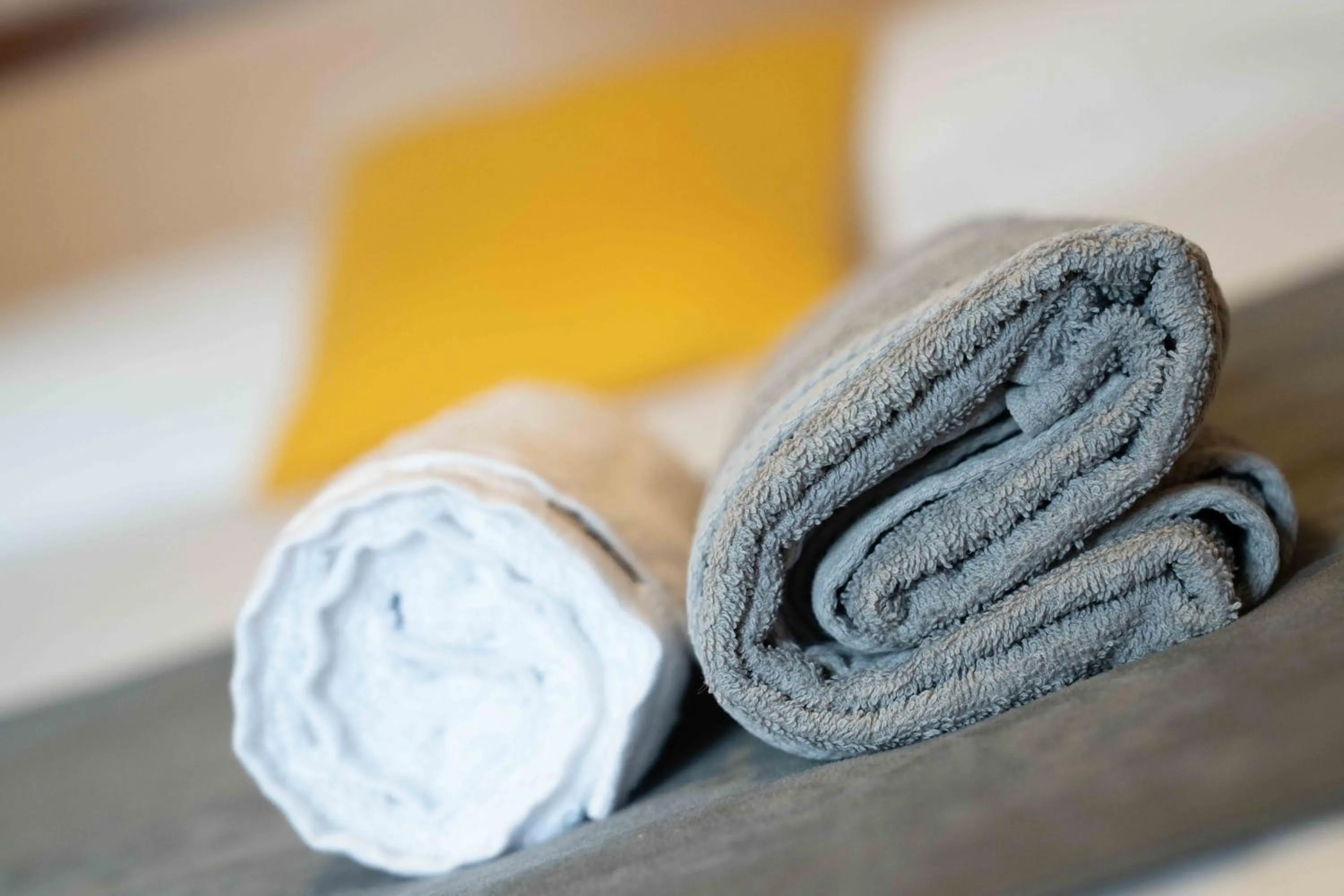 towels in Logis Hôtel La crémaillère
