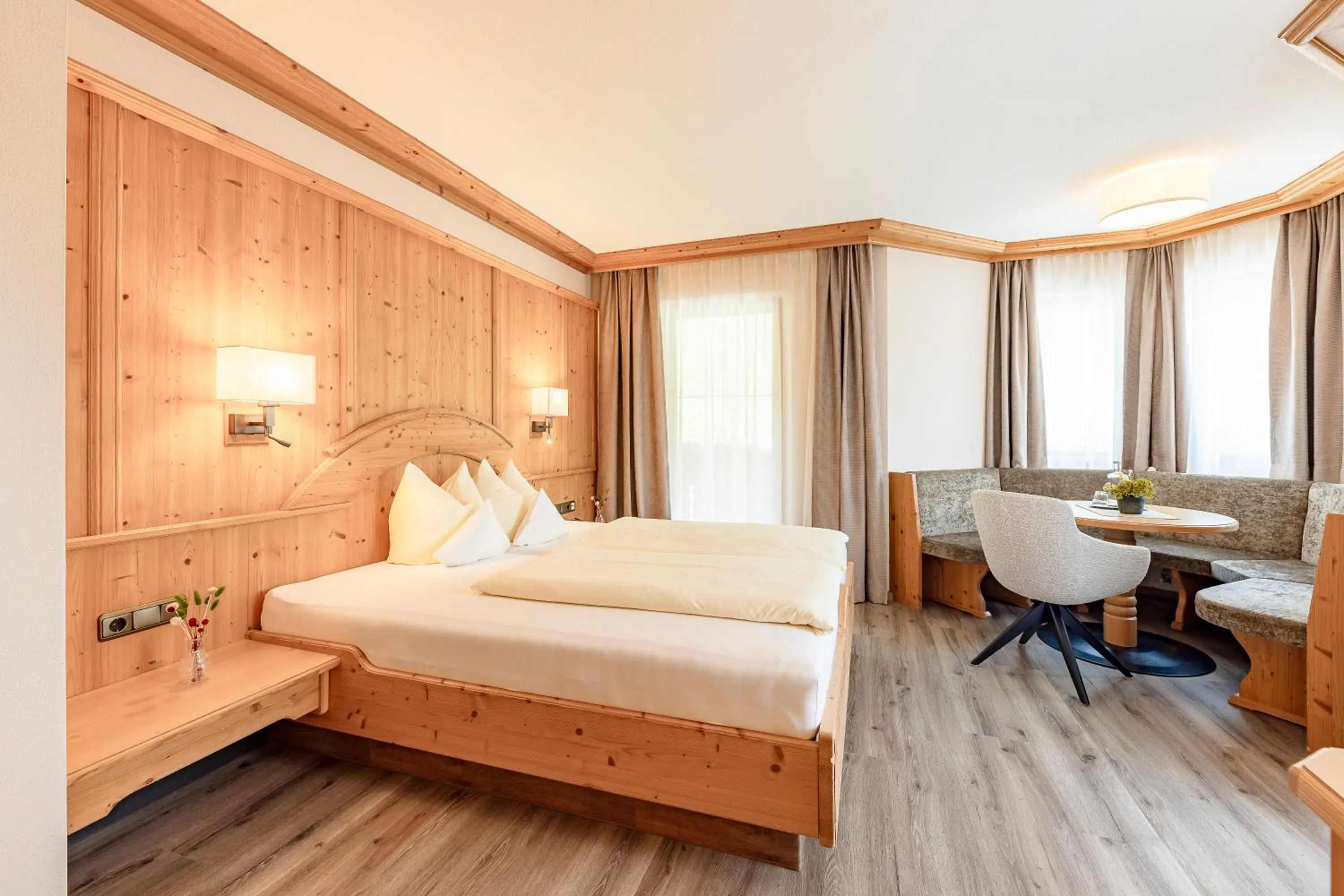 Photo of the whole room, Bed in Aktiv & Vitalhotel Bergcristall