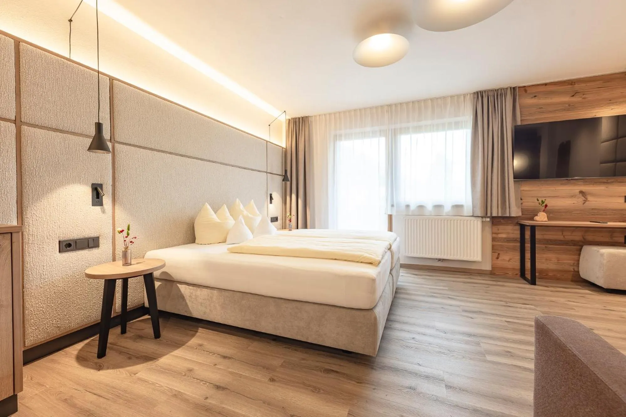Bed in Aktiv & Vitalhotel Bergcristall