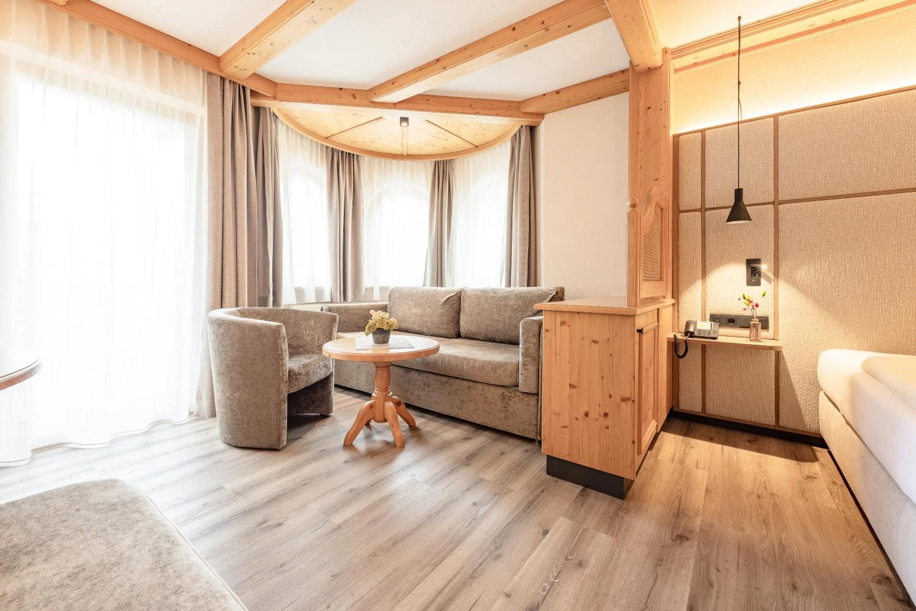 Photo of the whole room, Bed in Aktiv & Vitalhotel Bergcristall