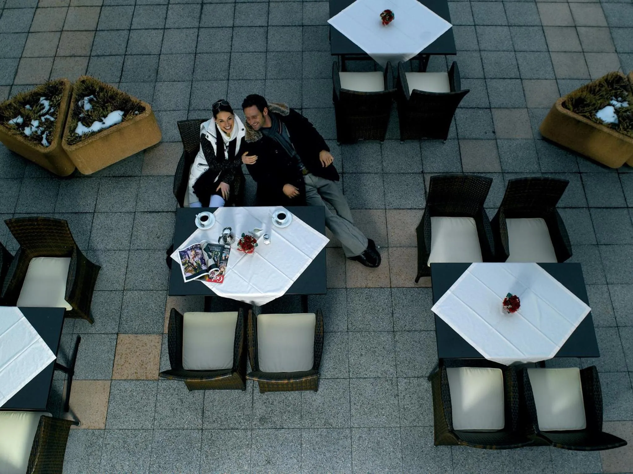 Lounge or bar in Aktiv & Vitalhotel Bergcristall