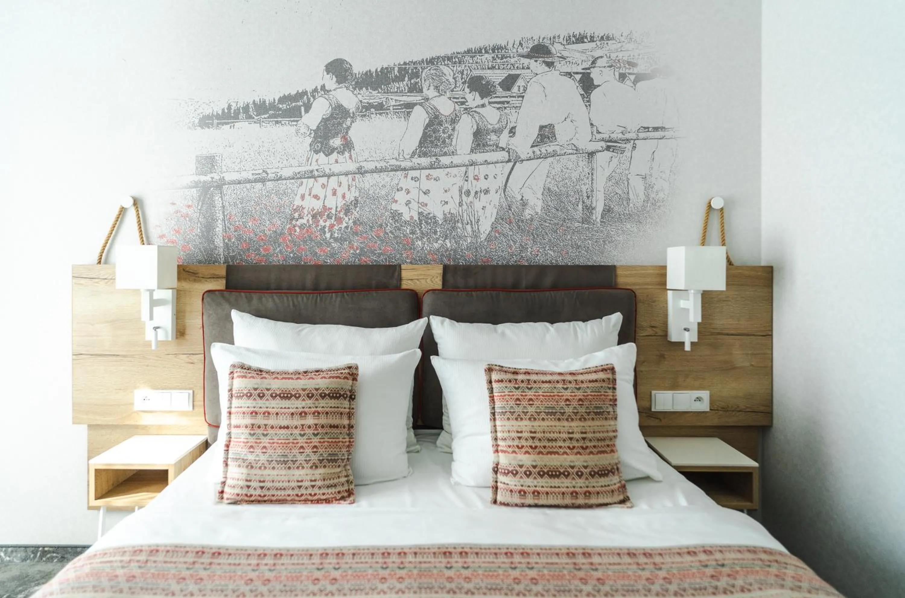 Deluxe Double Room with 1 double bed (without access to the thermal baths) in Hotel Aquarion Family & Friends - Destigo Hotels